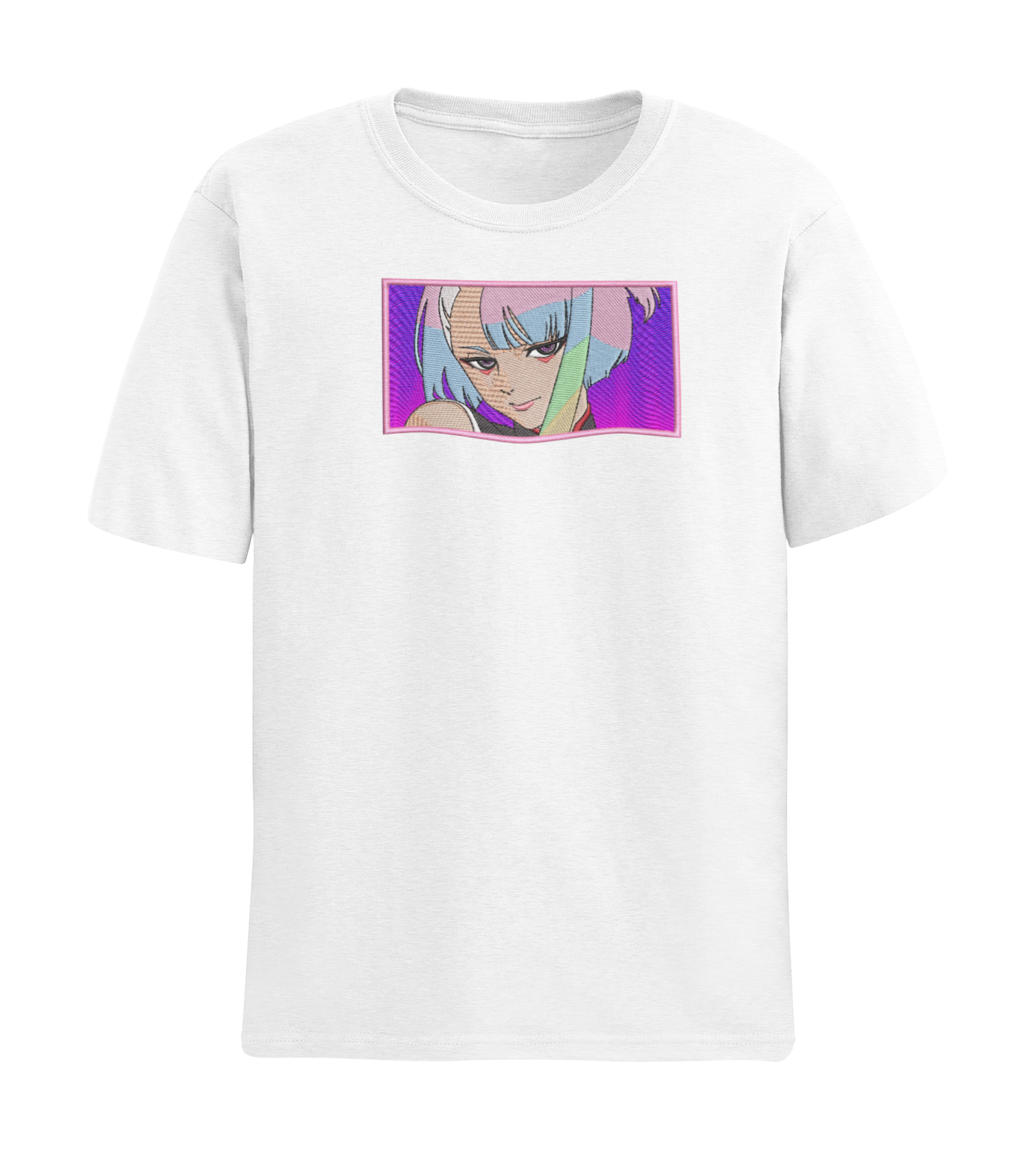 Lucy Smiling Tricou  - Cyberpunk Edgerunners