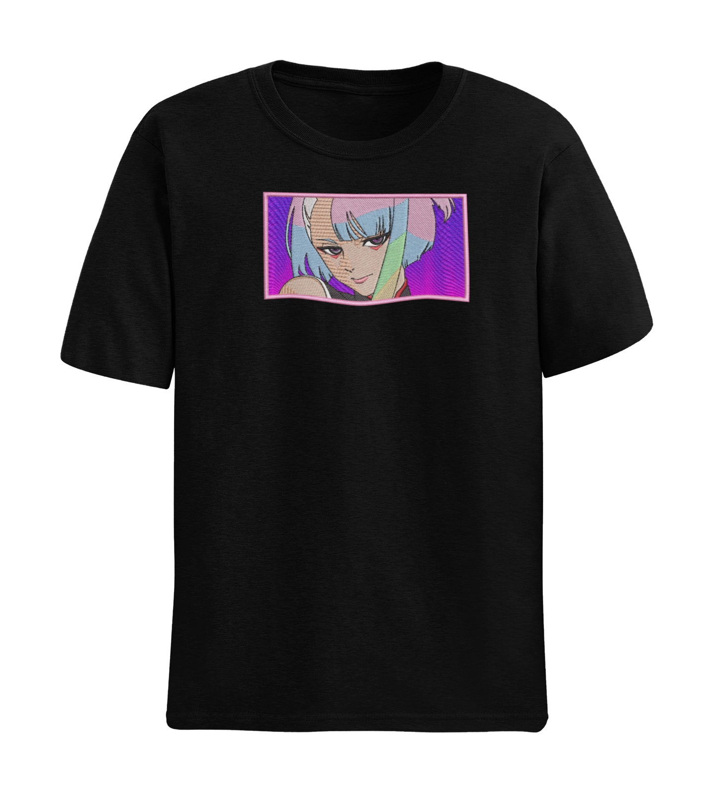 Lucy Smiling Tricou  - Cyberpunk Edgerunners