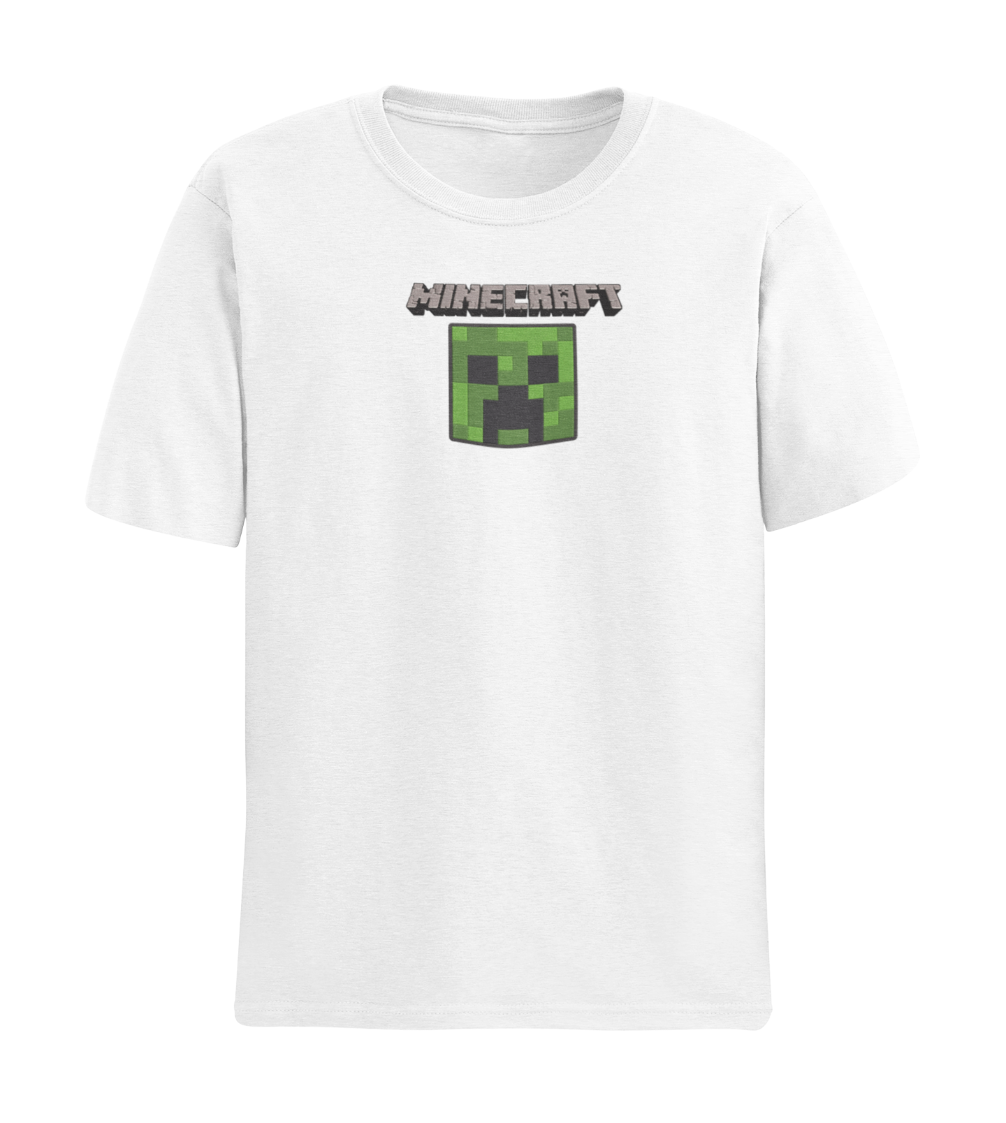 Creeper & Minecraft Logo Tricou - Minecraft