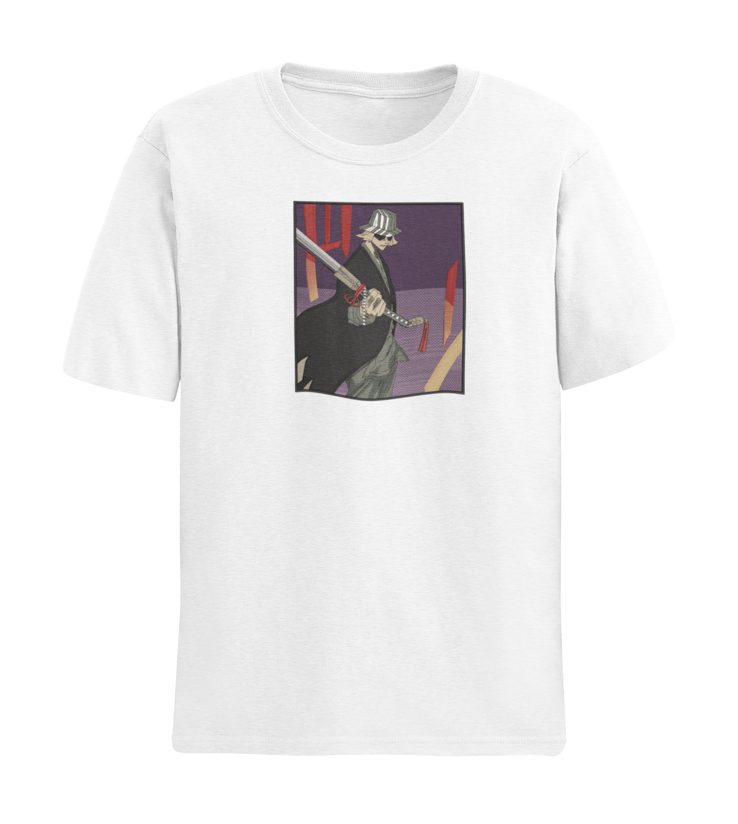 Kisuke Urahara Sword Tricou - Bleach