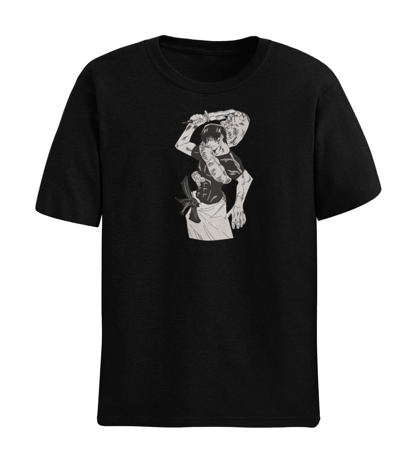 Toji Pose Tricou - Jujutsu Kaisen