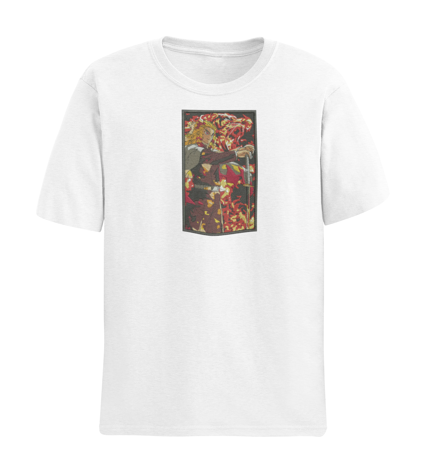 Fire Hashira Rengoku Tricou - Demon Slayer