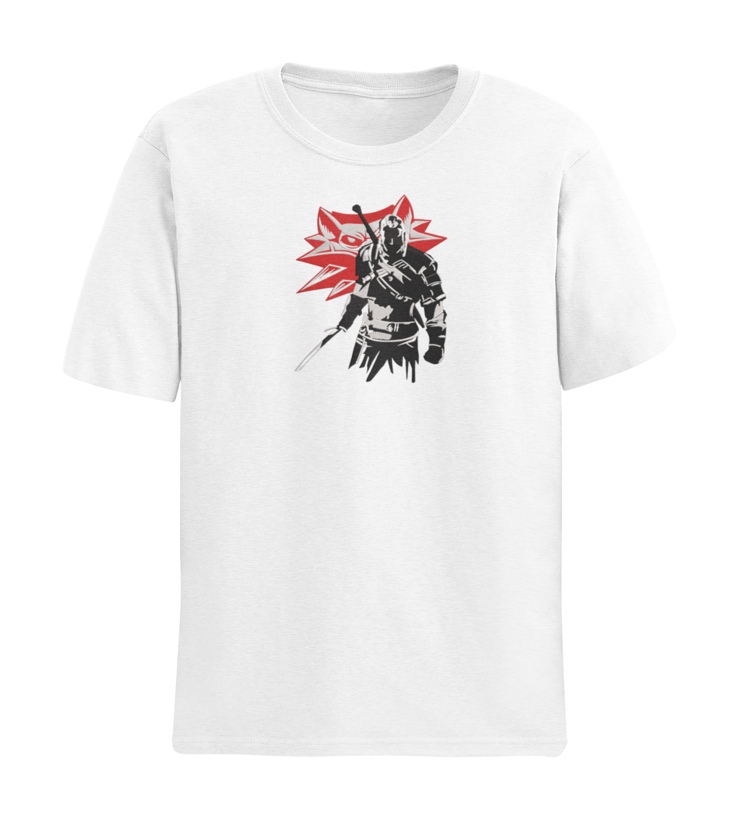 Minimal Geralt and Witcher Medallion Tricou - The Witcher