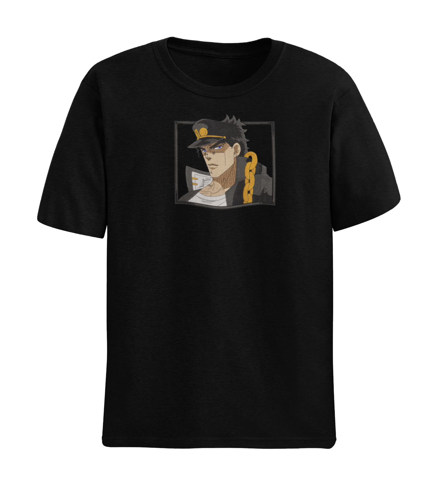 Jotaro Kujo Poker Face Tricou - Jojo's Bizzare Adventure