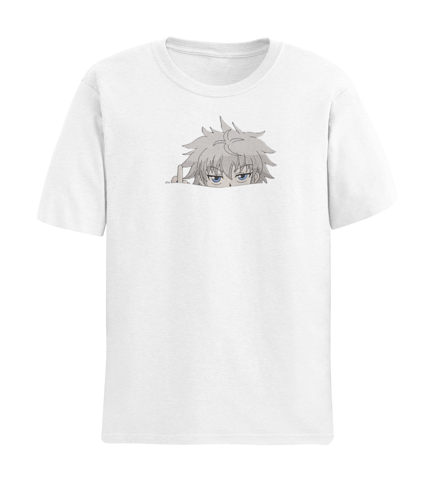 Killua Zoldyck Middle Finger Tricou - Hunter x Hunter