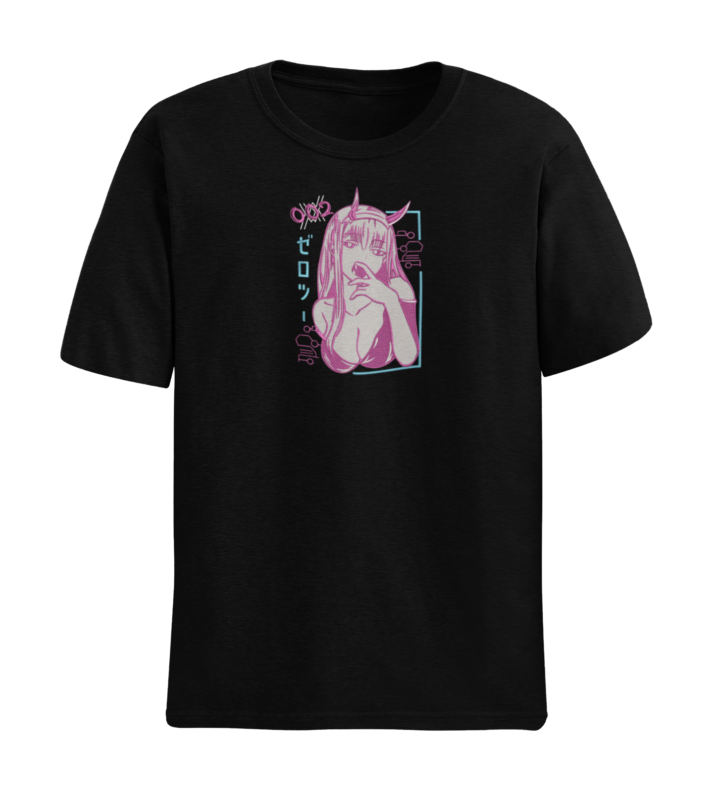 Zero Two & Writing Tricou - Darling in the Franxx