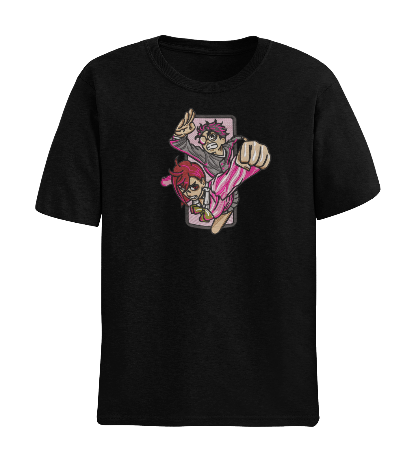 Okarun & Momo Fighting Tricou - Dandadan