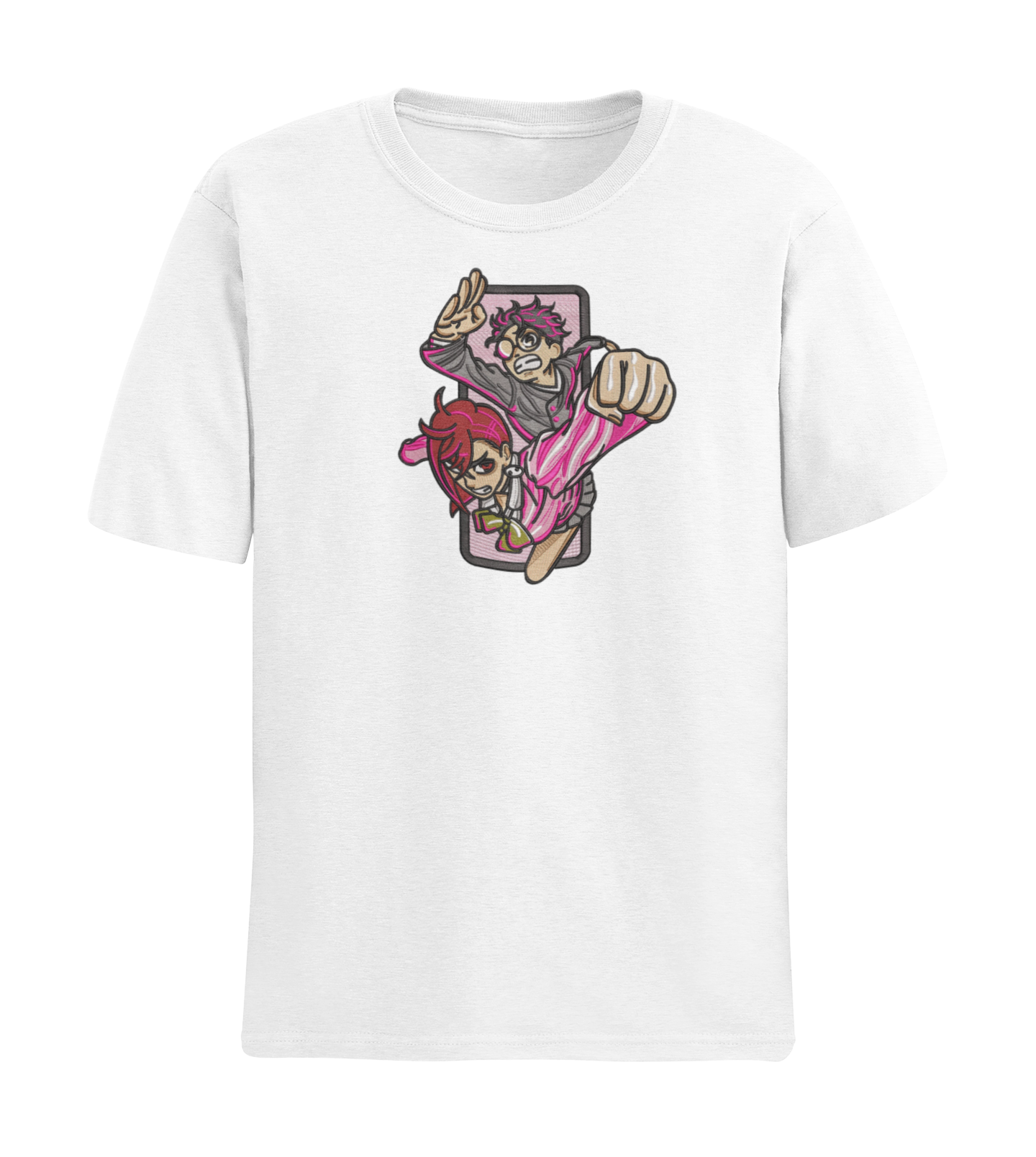 Okarun & Momo Fighting Tricou - Dandadan