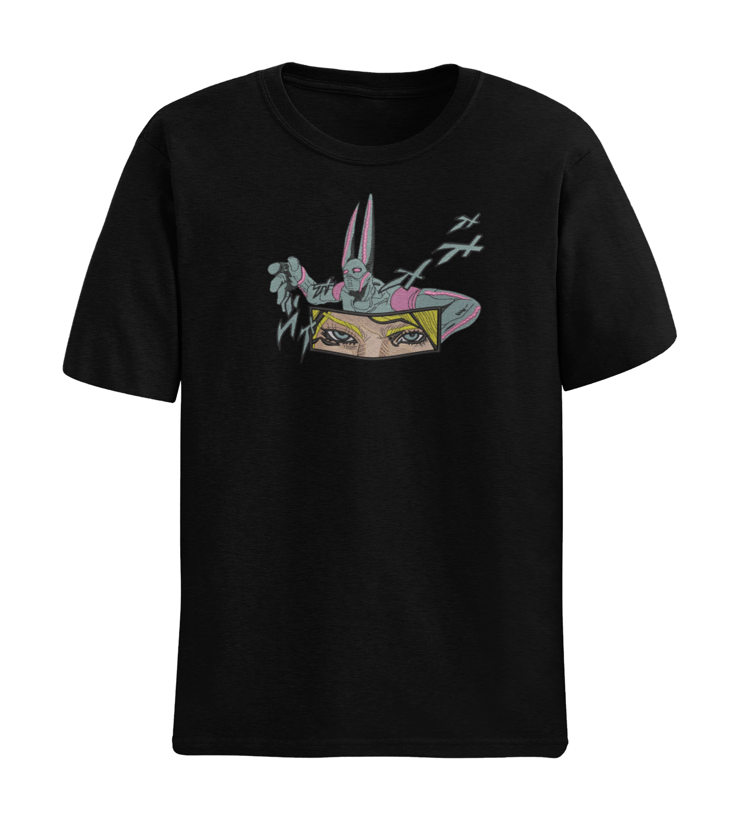 Funny Valentine Eyes & D4C Tricou  - Jojo's Bizzare Adventure