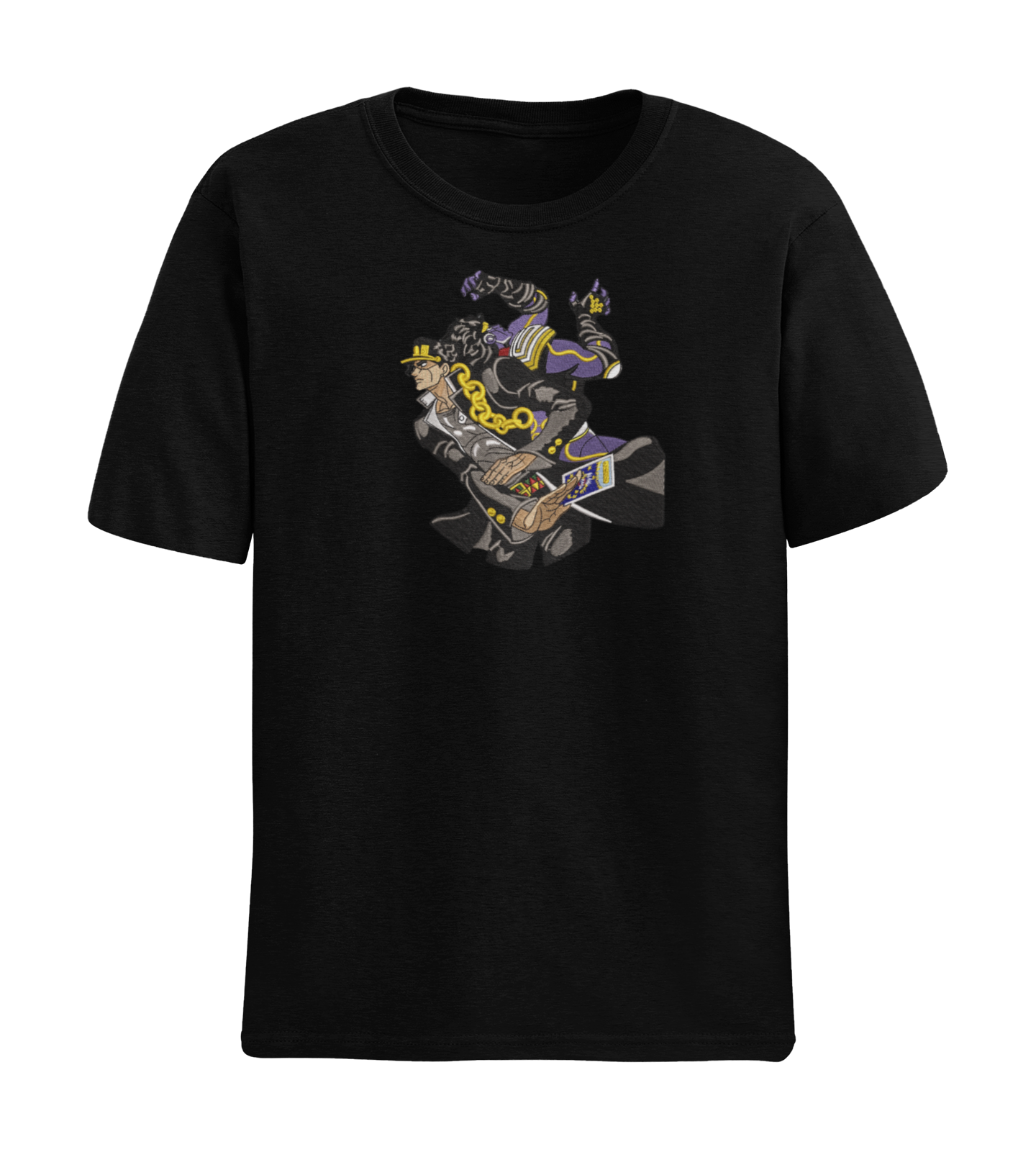 Jotaro & Star Platinum Pose Tricou - Jojo's Bizzare Adventure