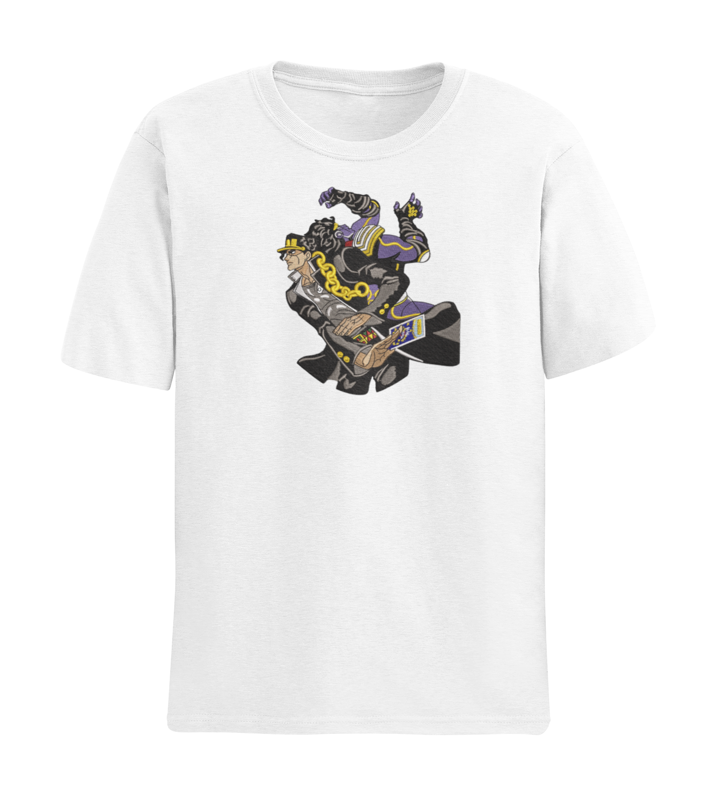 Jotaro & Star Platinum Pose Tricou - Jojo's Bizzare Adventure