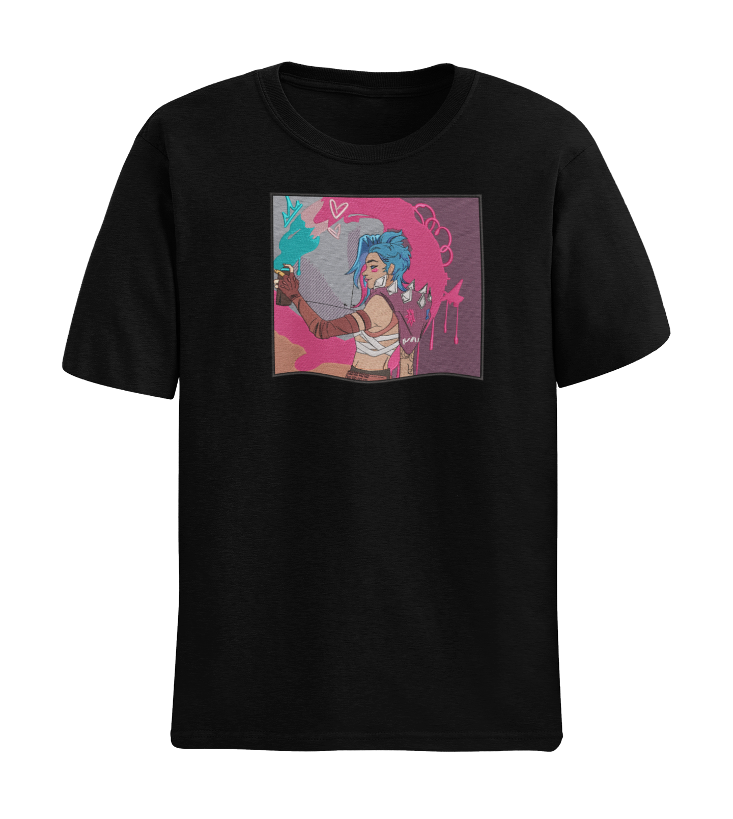 Jinx Graffiti Tricou - League of Legends