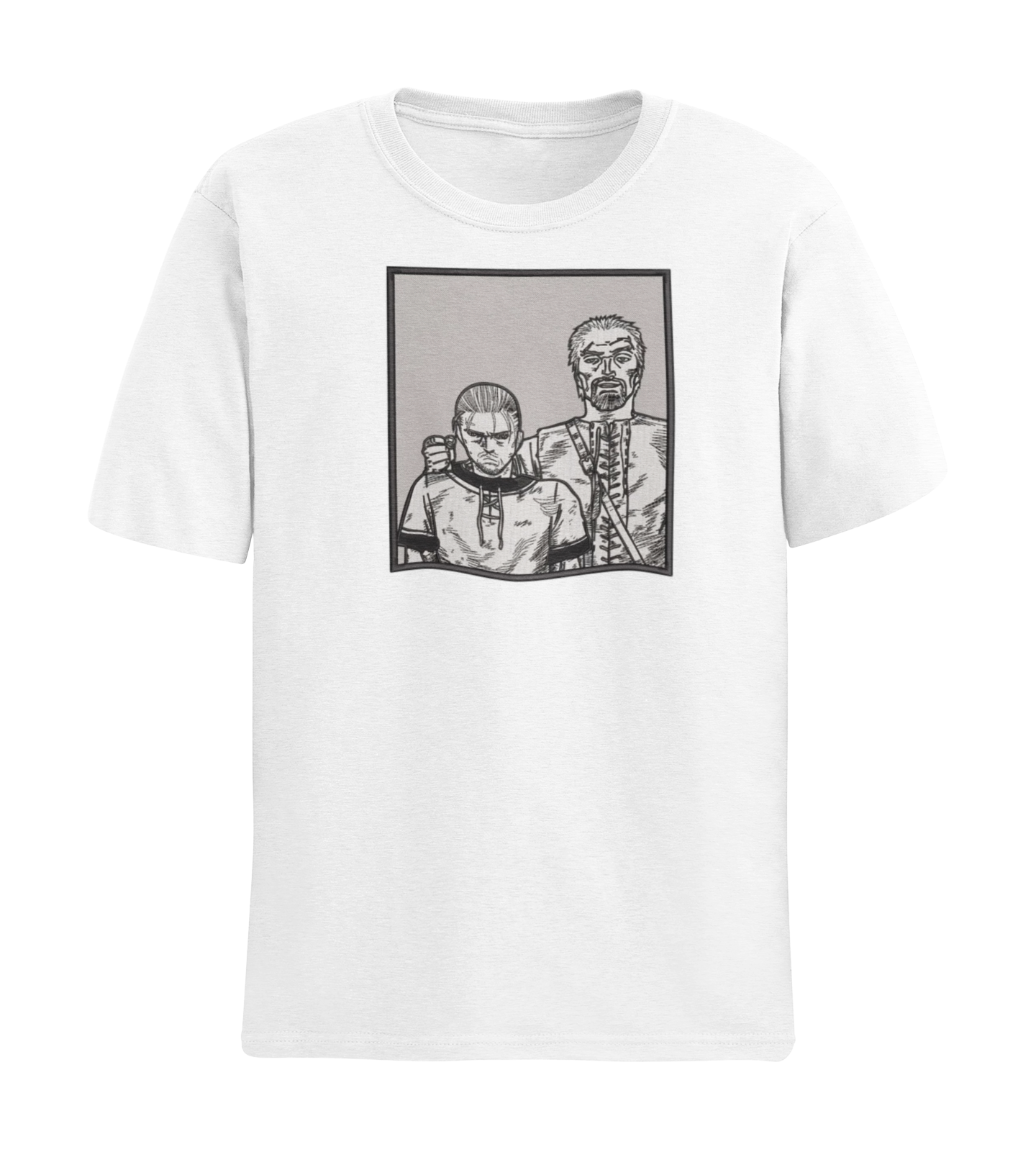 Thorfinn & Askeladd Manga Panel Tricou - Vinland Saga