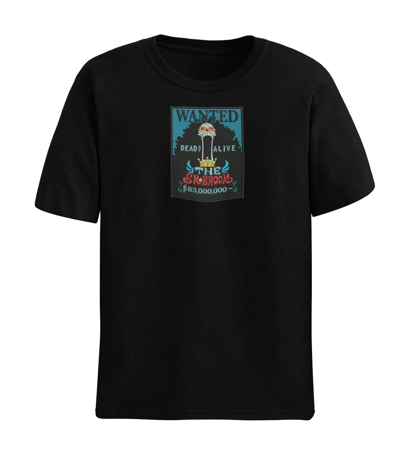 Brook Wanted Poster Tricou - One Piece