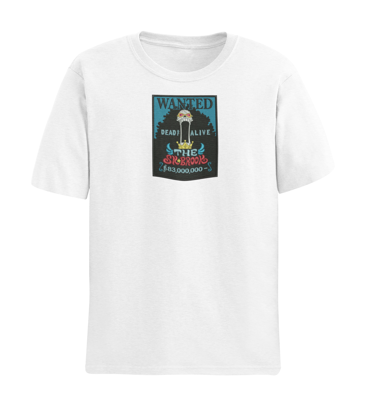 Brook Wanted Poster Tricou - One Piece
