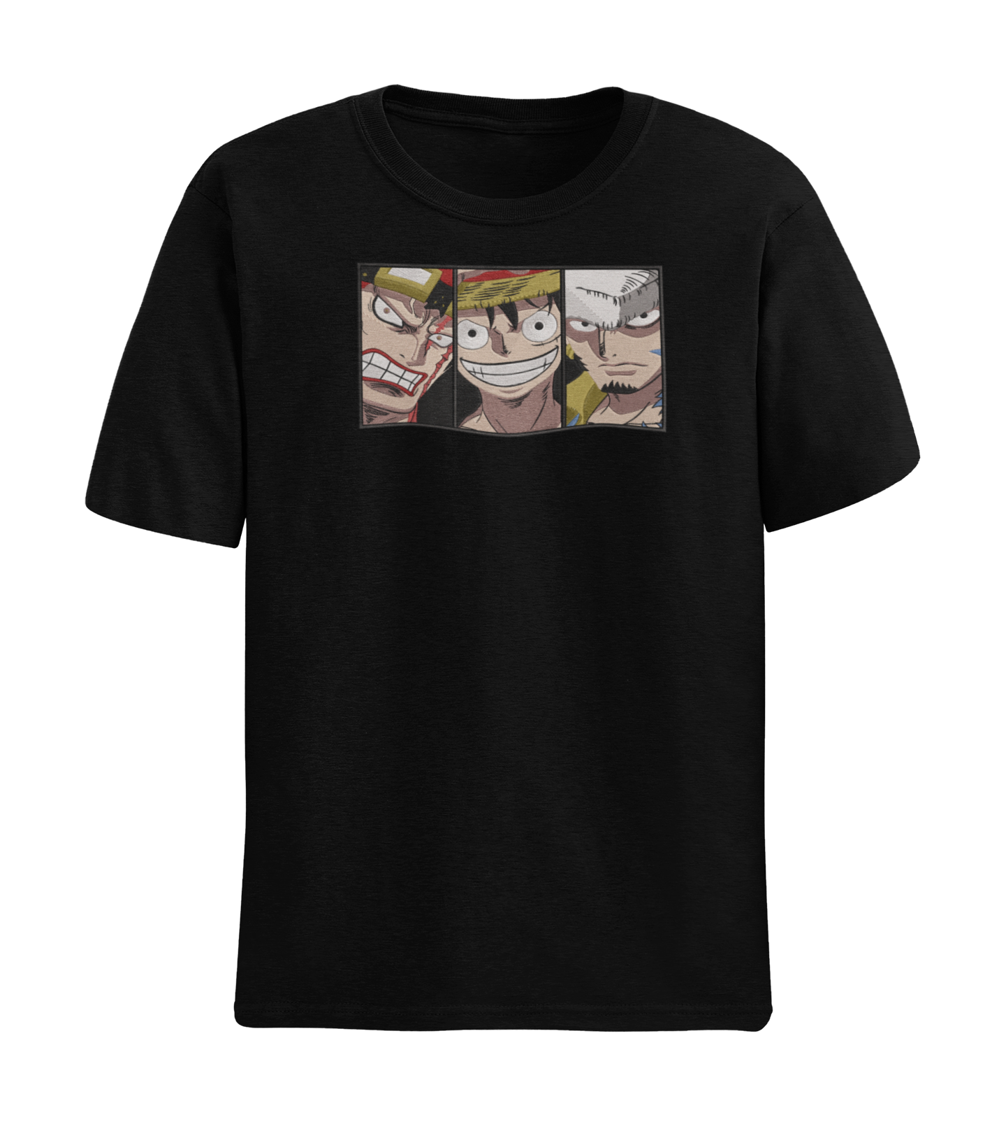 Kid, Luffy and Trafalgar Tricou - One Piece