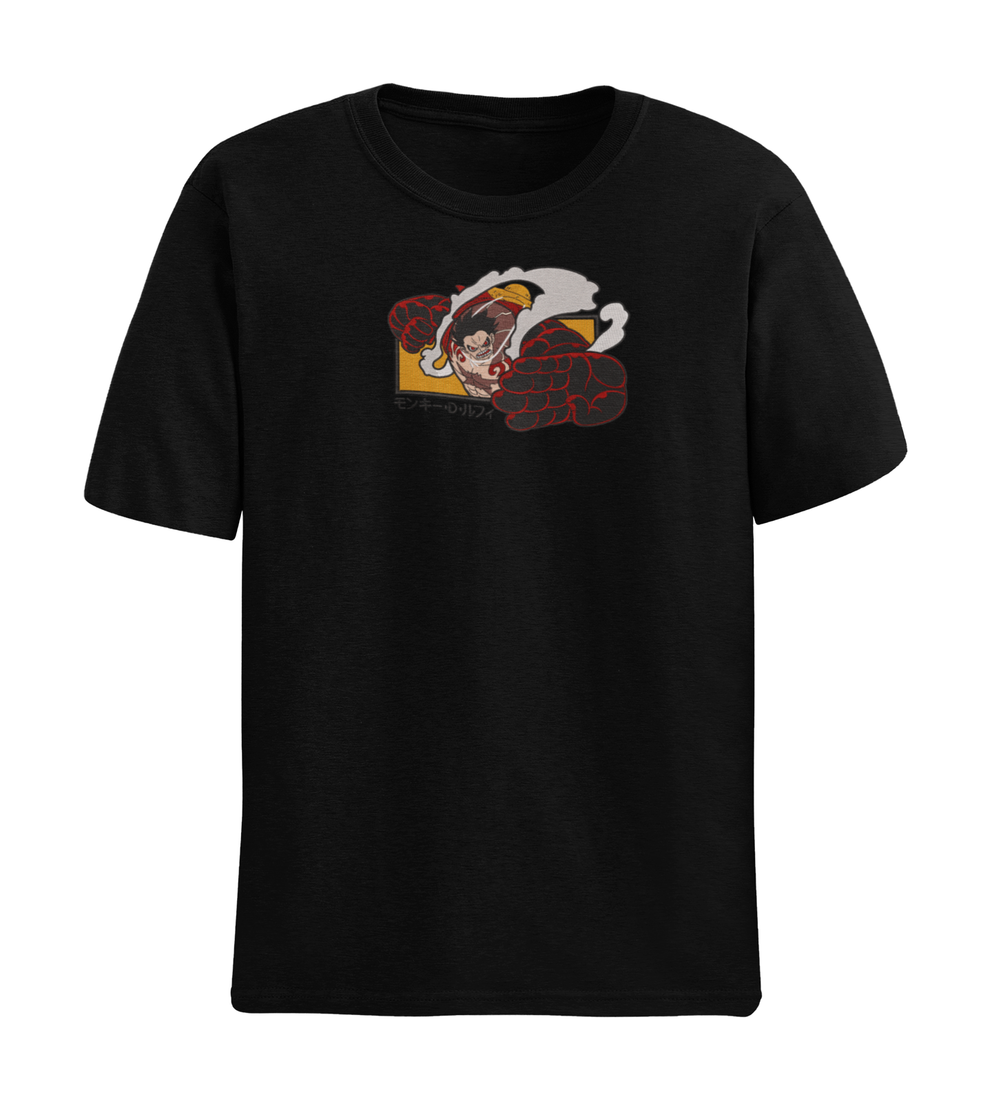 Luffy Gear 4 & Writing Tricou - One Piece
