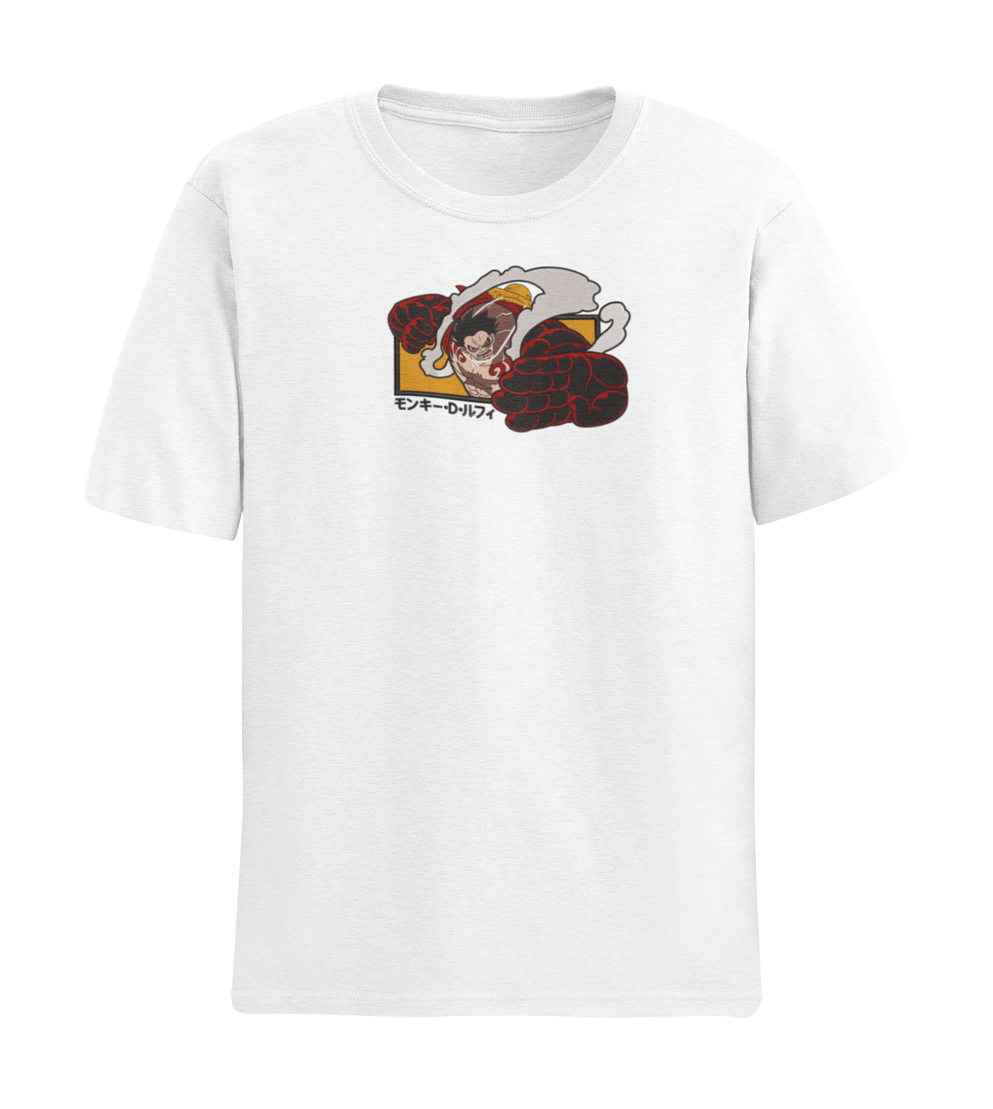 Luffy Gear 4 & Writing Tricou - One Piece