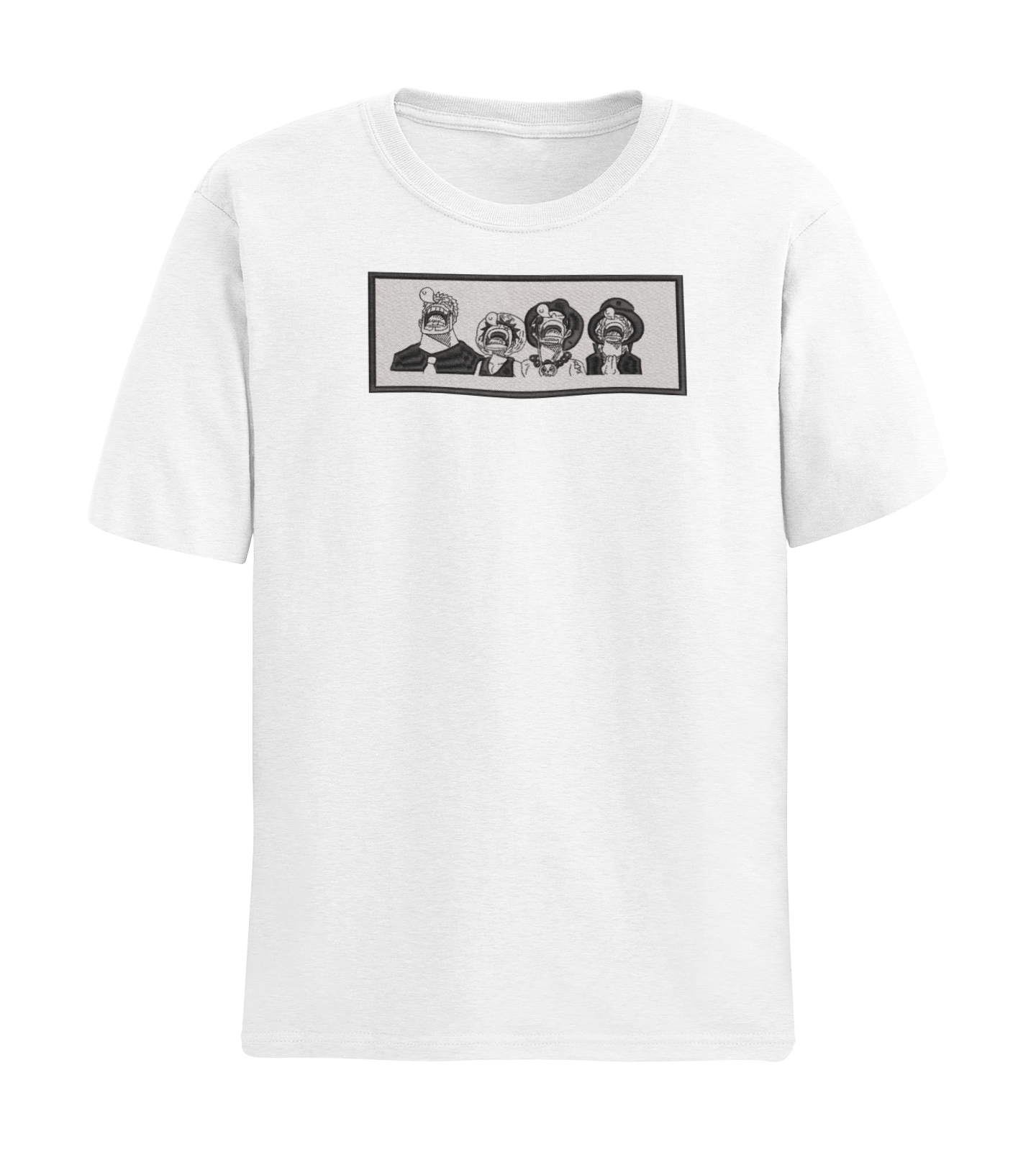 Garp, Luffy, Ace and Sabo Sleeping Manga Panel Tricou - One Piece