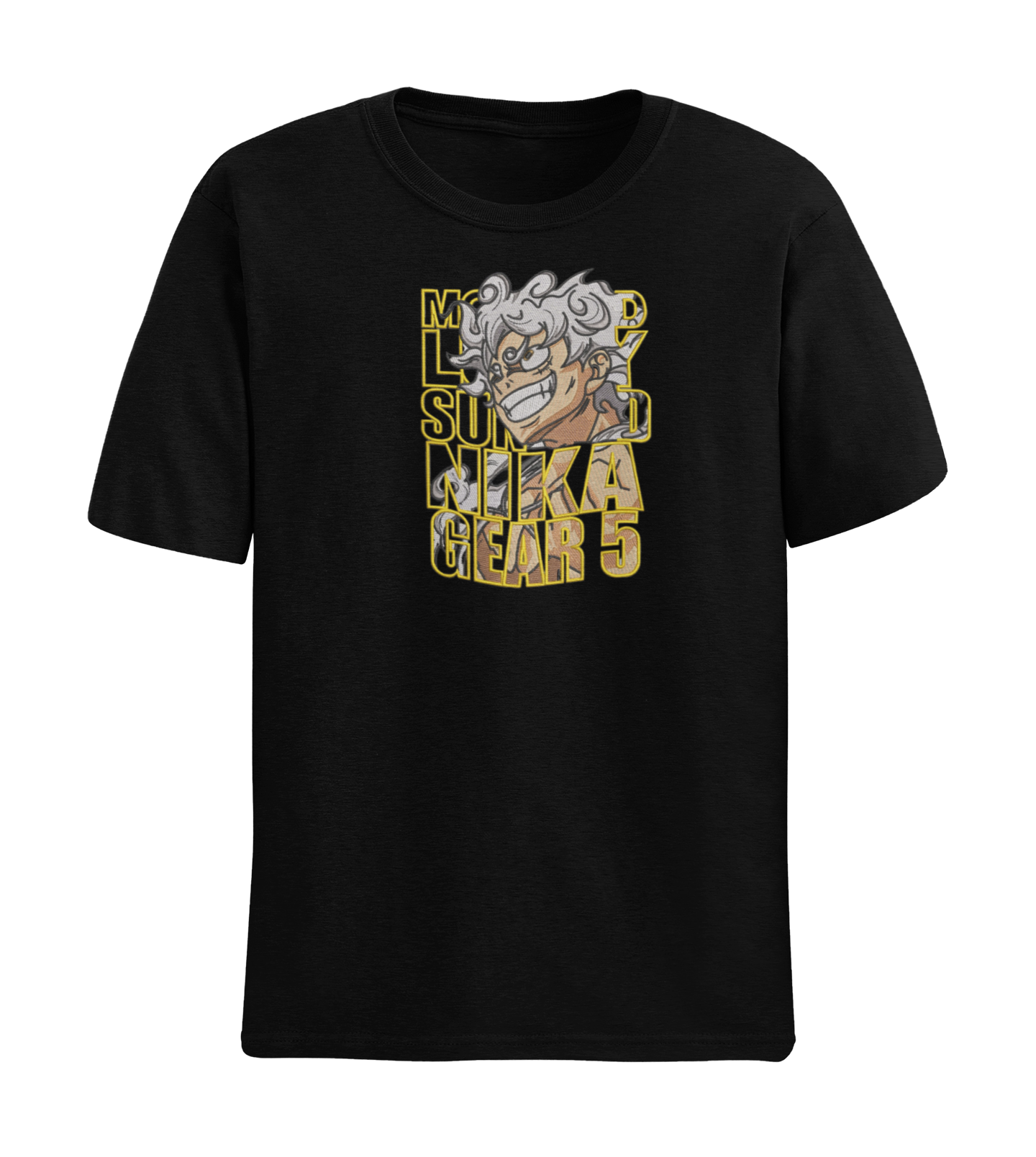 Luffy Sun God Nika Gear 5 Tricou - One Piece