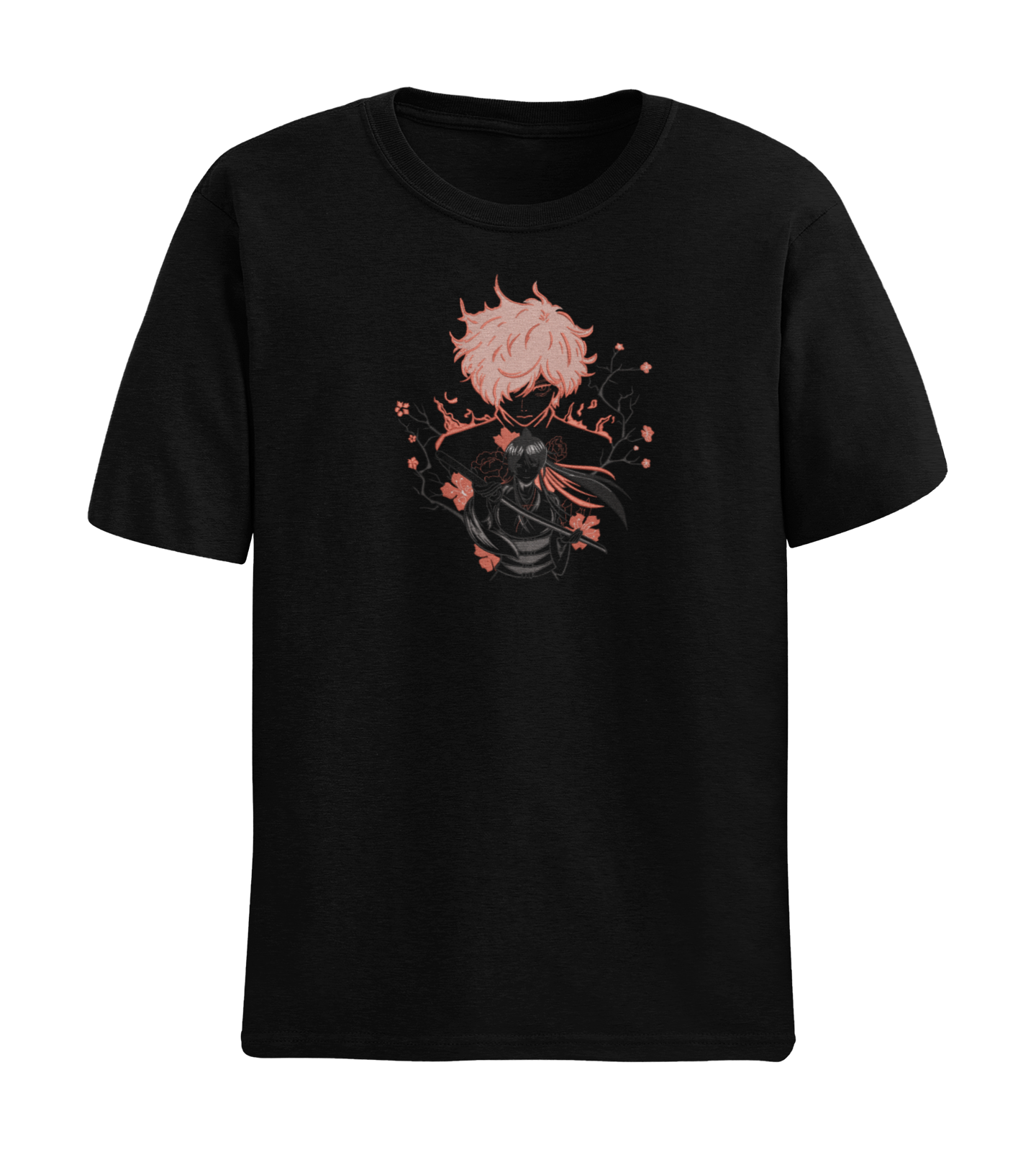 Gabimaru & Sagiri Outline Tricou - Hell's Paradise