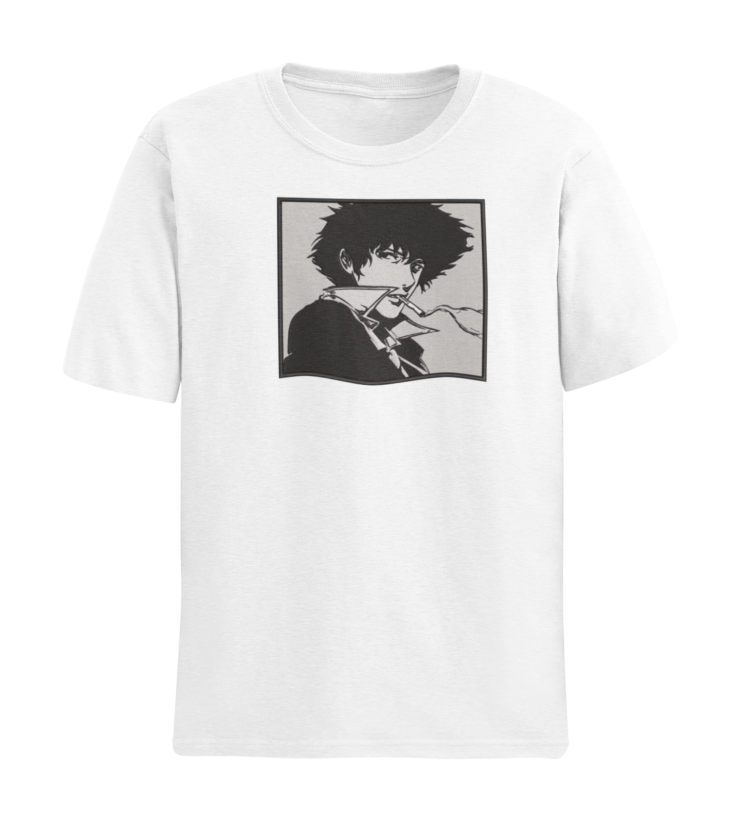 Spike Smoking Manga Panel Tricou - Cowboy Bebop