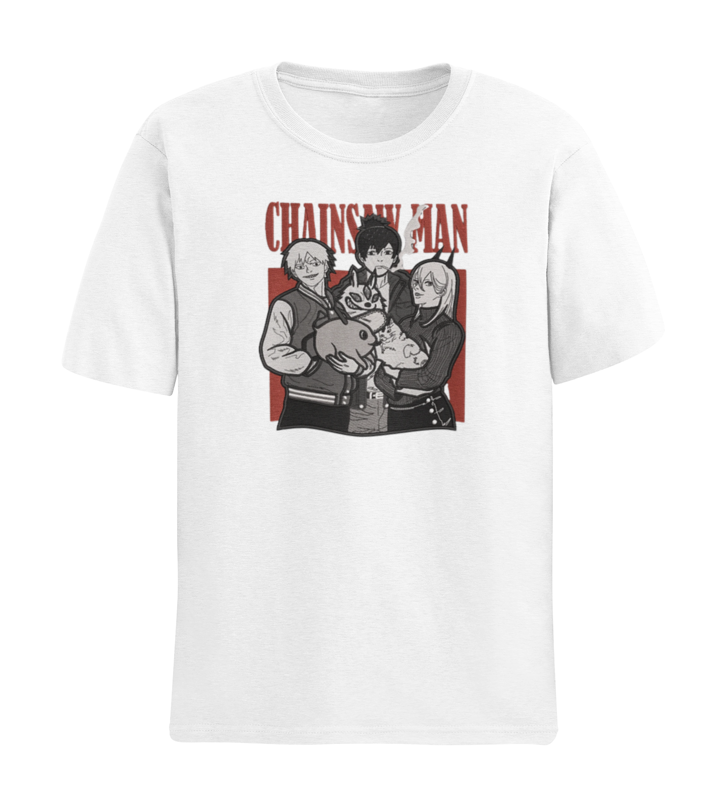 Denji, Aki and Power Tricou - Chainsaw Man
