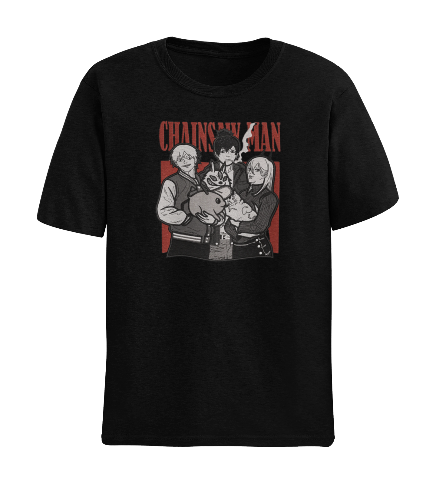 Denji, Aki and Power Tricou - Chainsaw Man