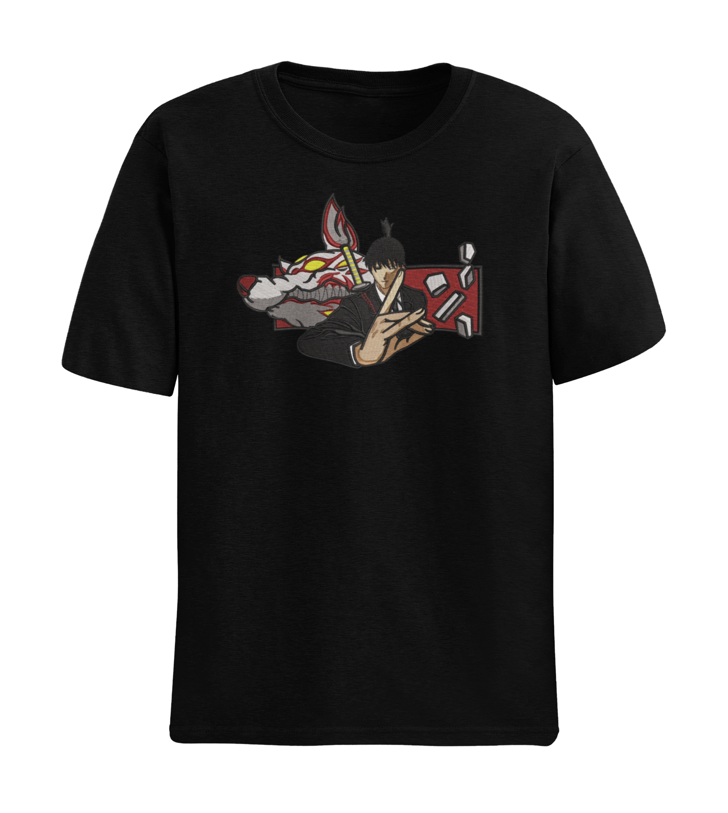 Aki Hayakawa & Fox Devil Tricou - Chainsaw Man