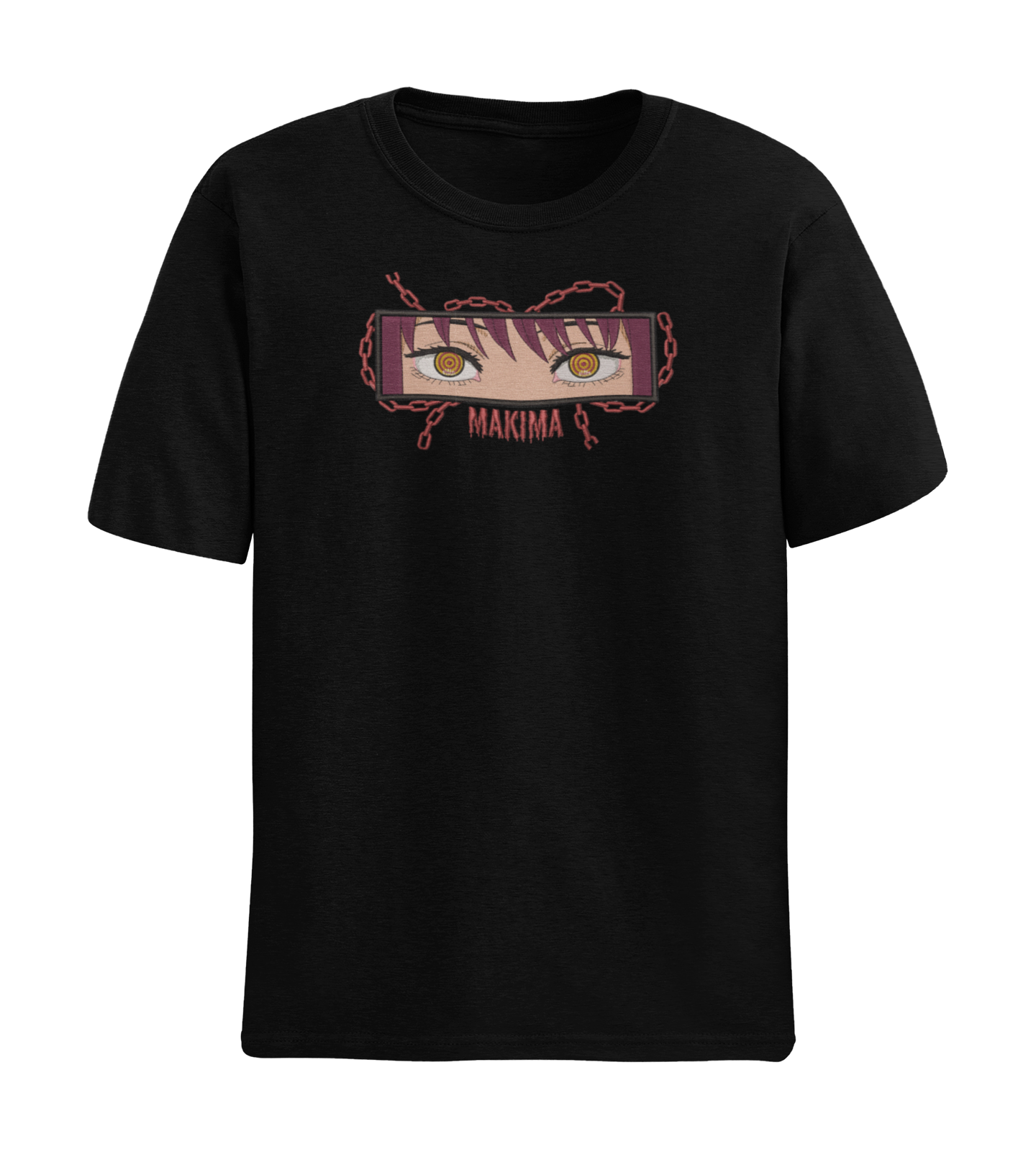 Makima Eyes Pattern Tricou - Chainsaw Man