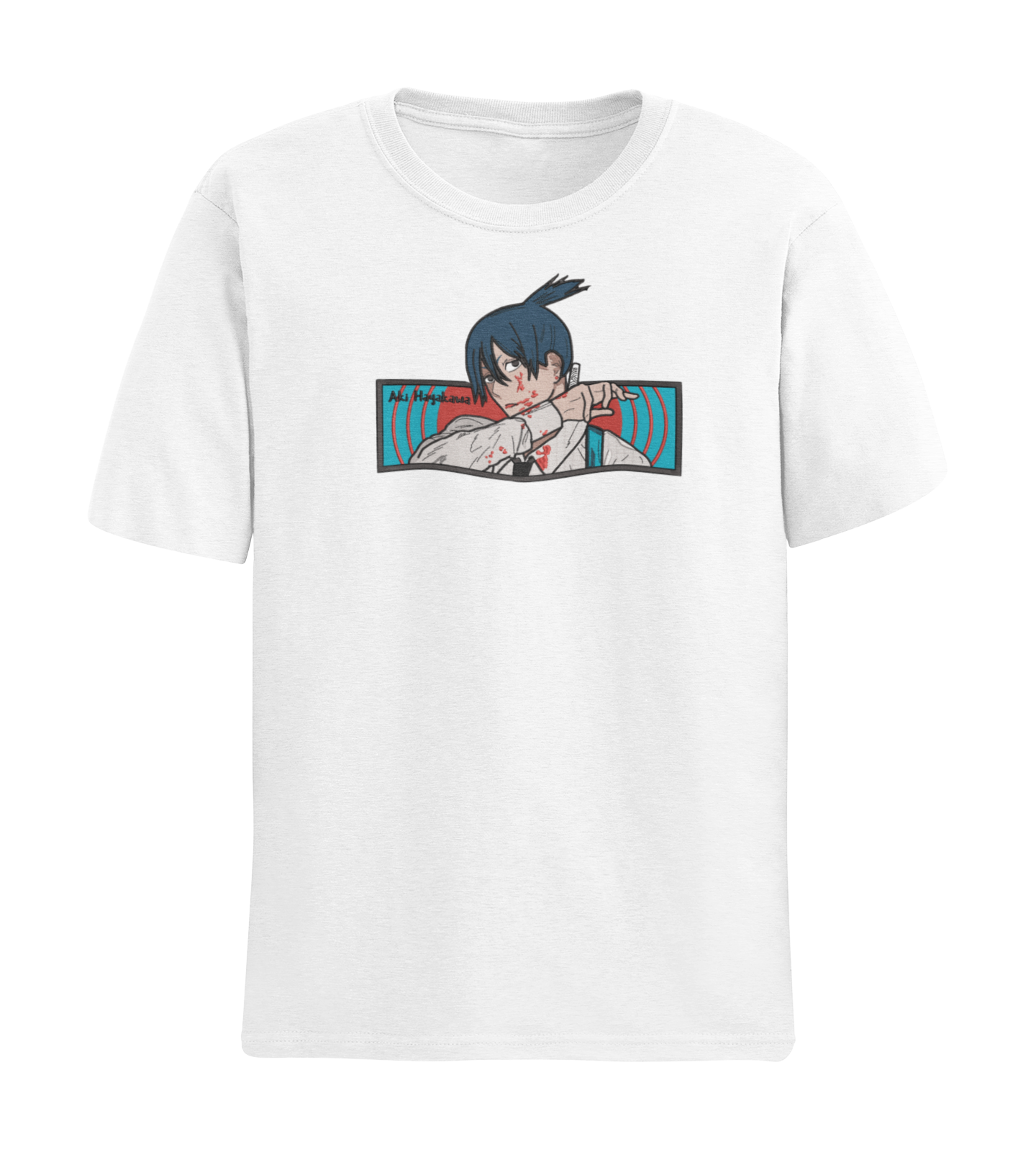 Aki Hayakawa Bloody Tricou - Chainsaw Man