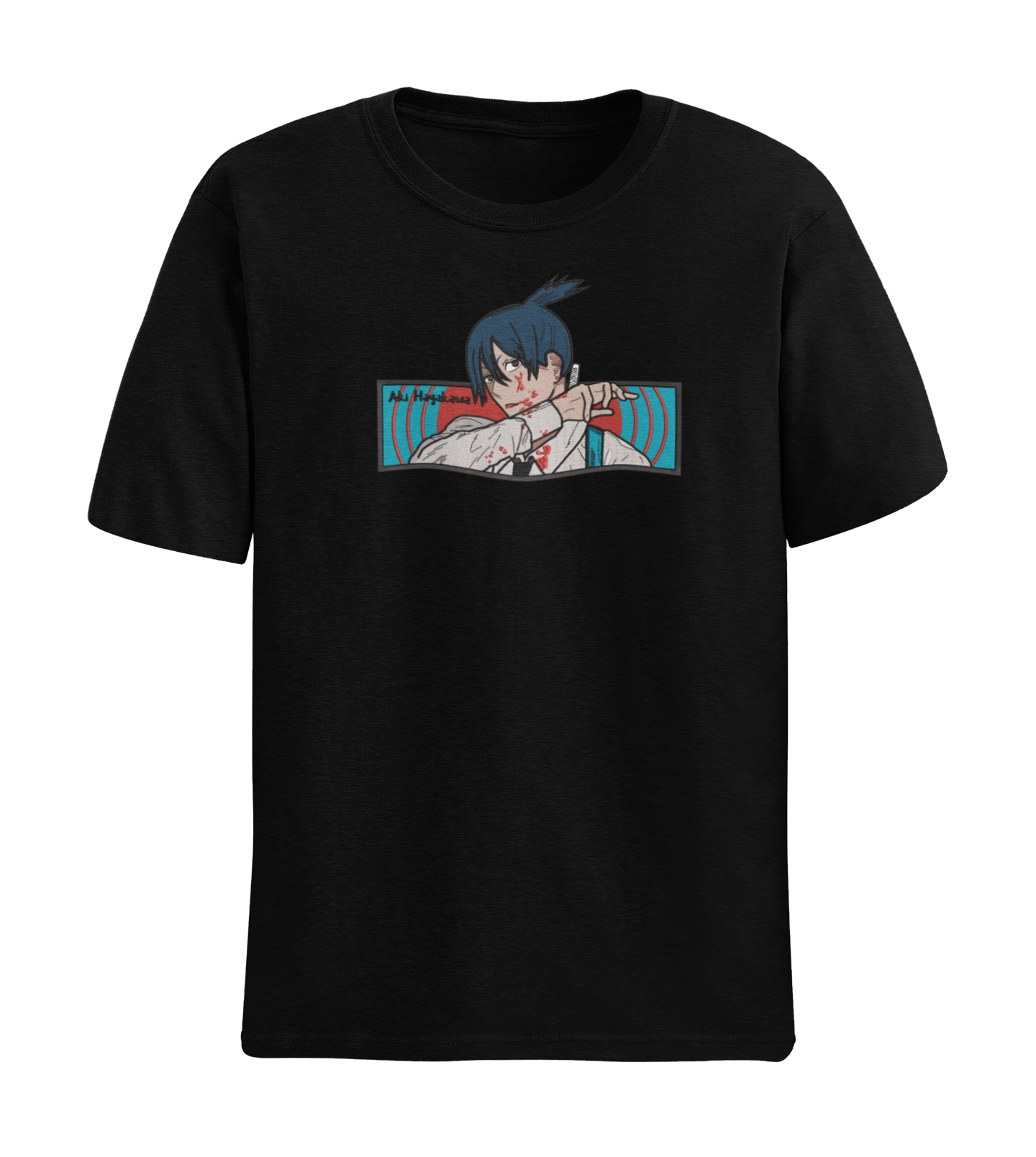 Aki Hayakawa Bloody Tricou - Chainsaw Man