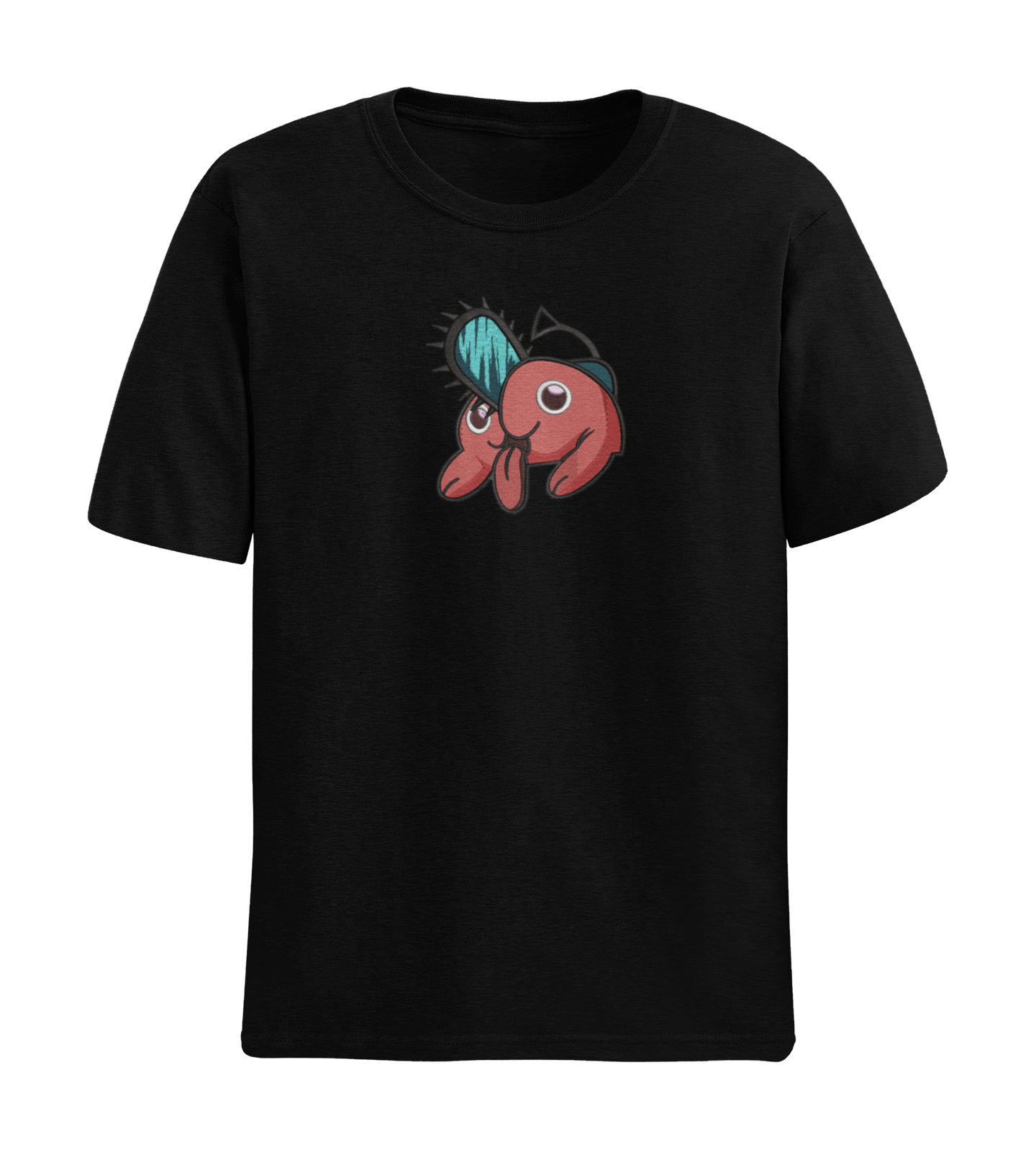 Pochita Peeking Tricou - Chainsaw Man