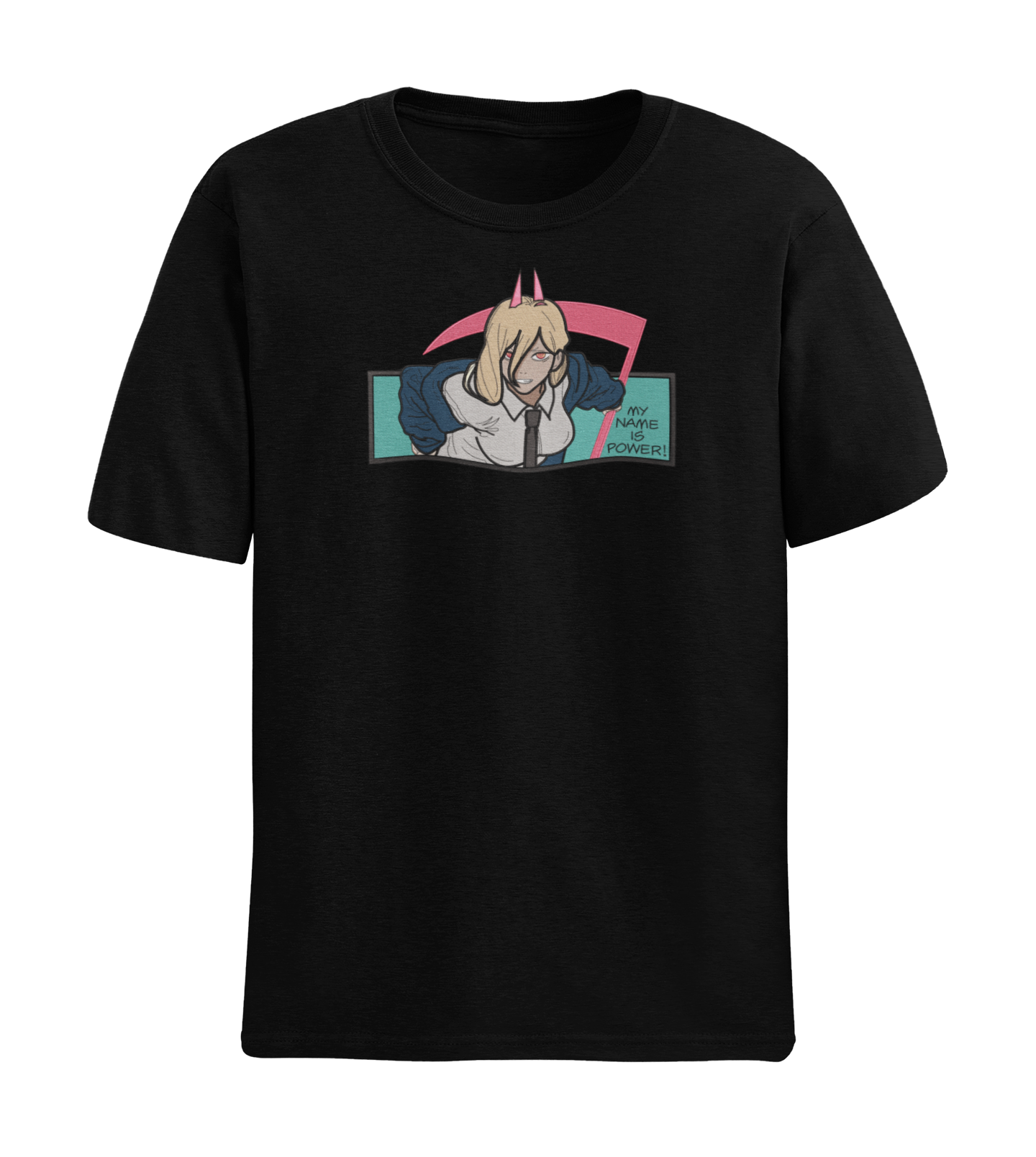 Power Scythe Tricou - Chainsaw Man