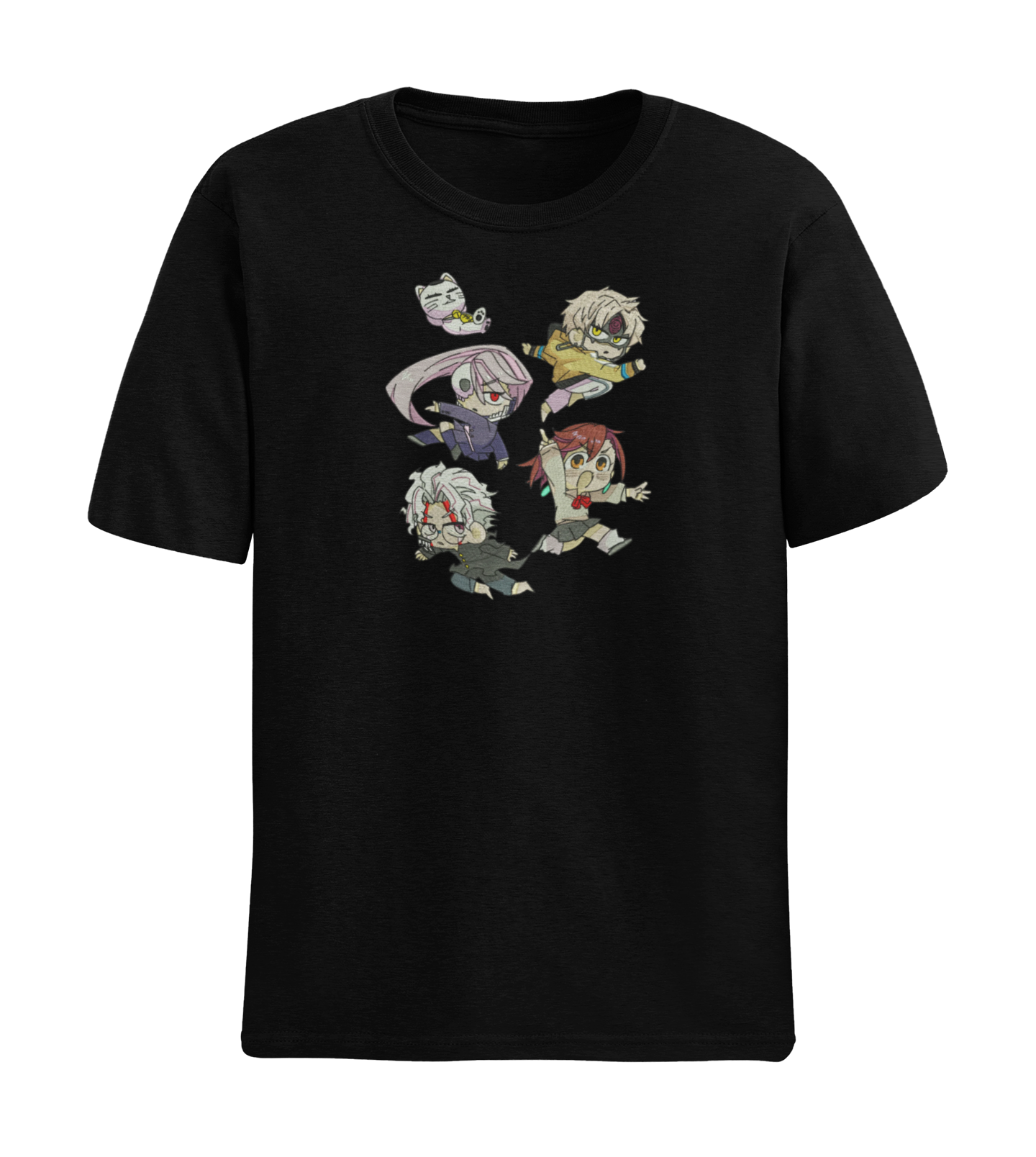 Jin, Aira, Momo, Okarun, Granny Chibis Tricou - Dandadan