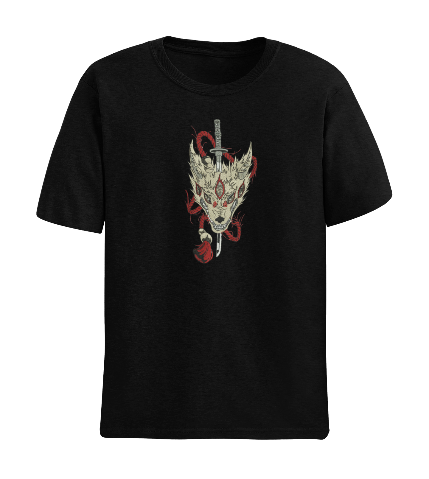 Fox Devil & Sword Tricou - Chainsaw Man