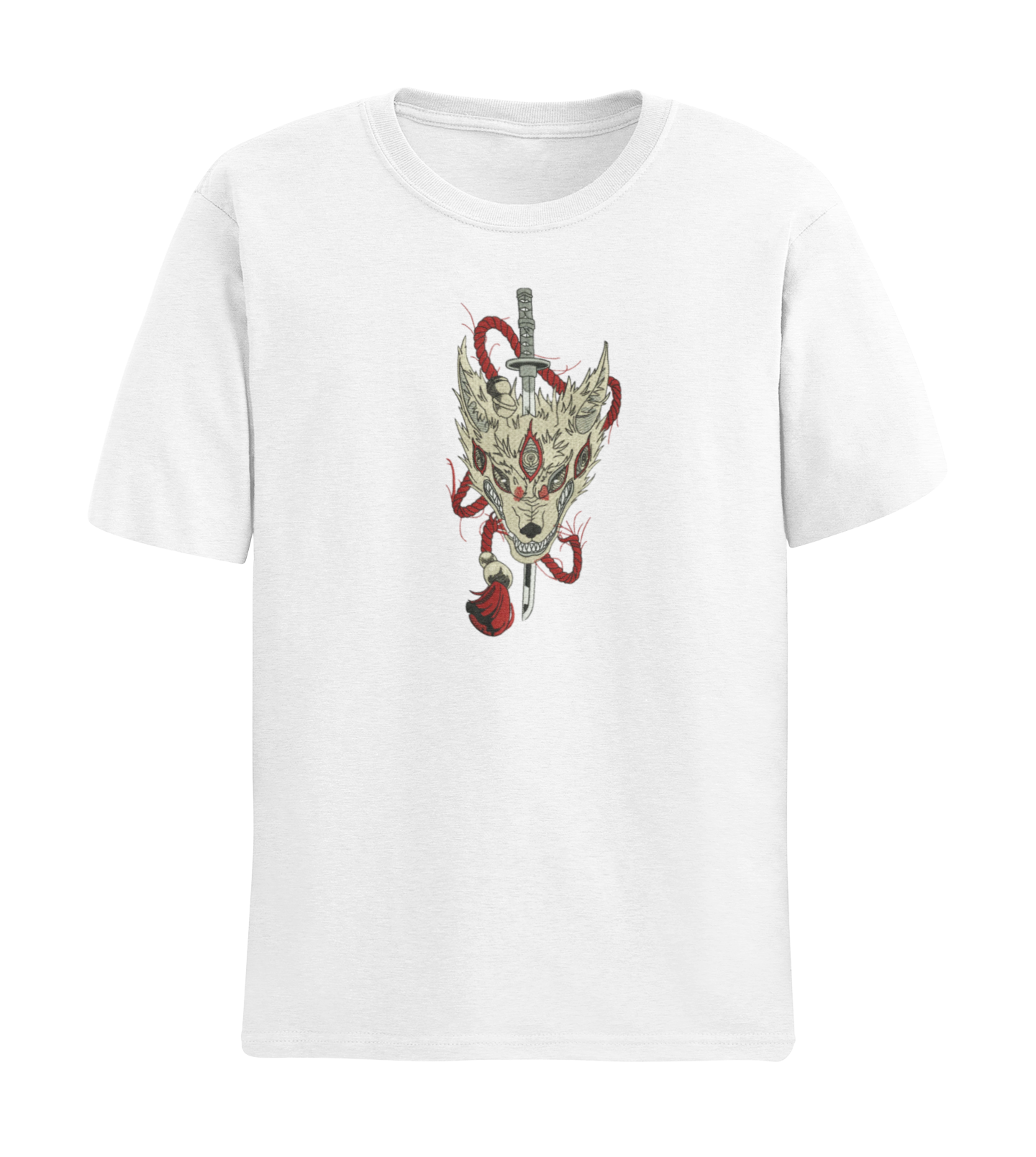 Fox Devil & Sword Tricou - Chainsaw Man