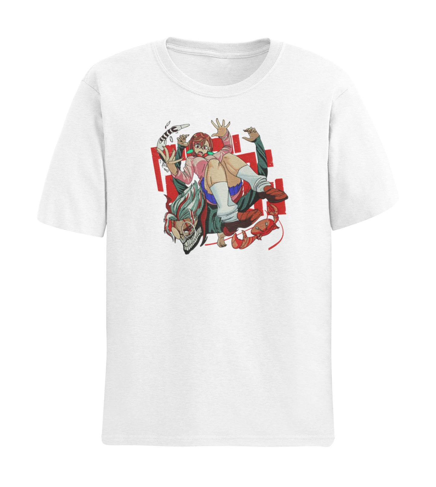 Momo & Okarun Fighting Tricou - Dandadan