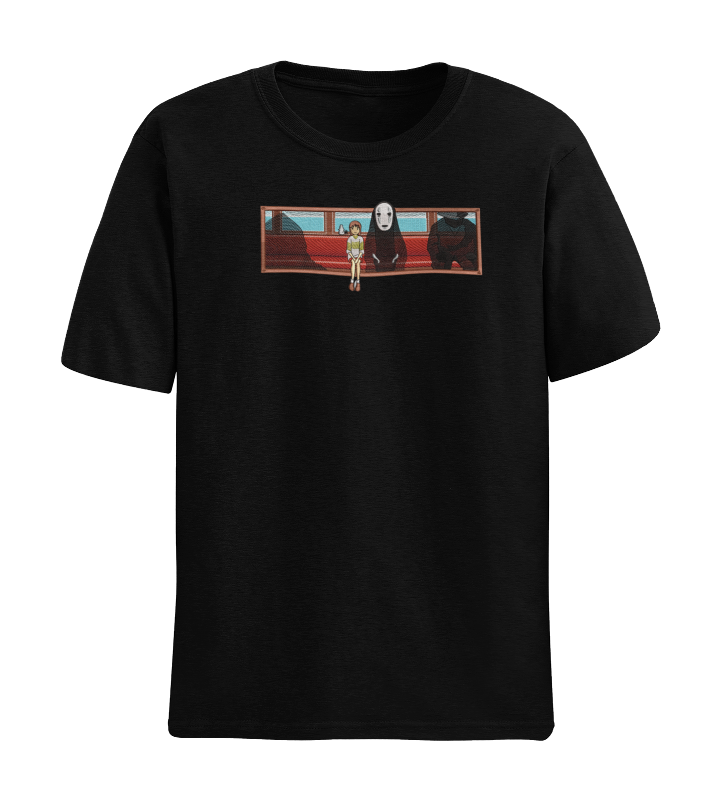 Chihiro & Kaonashi Spirited Away Tricou - Studio Ghibli