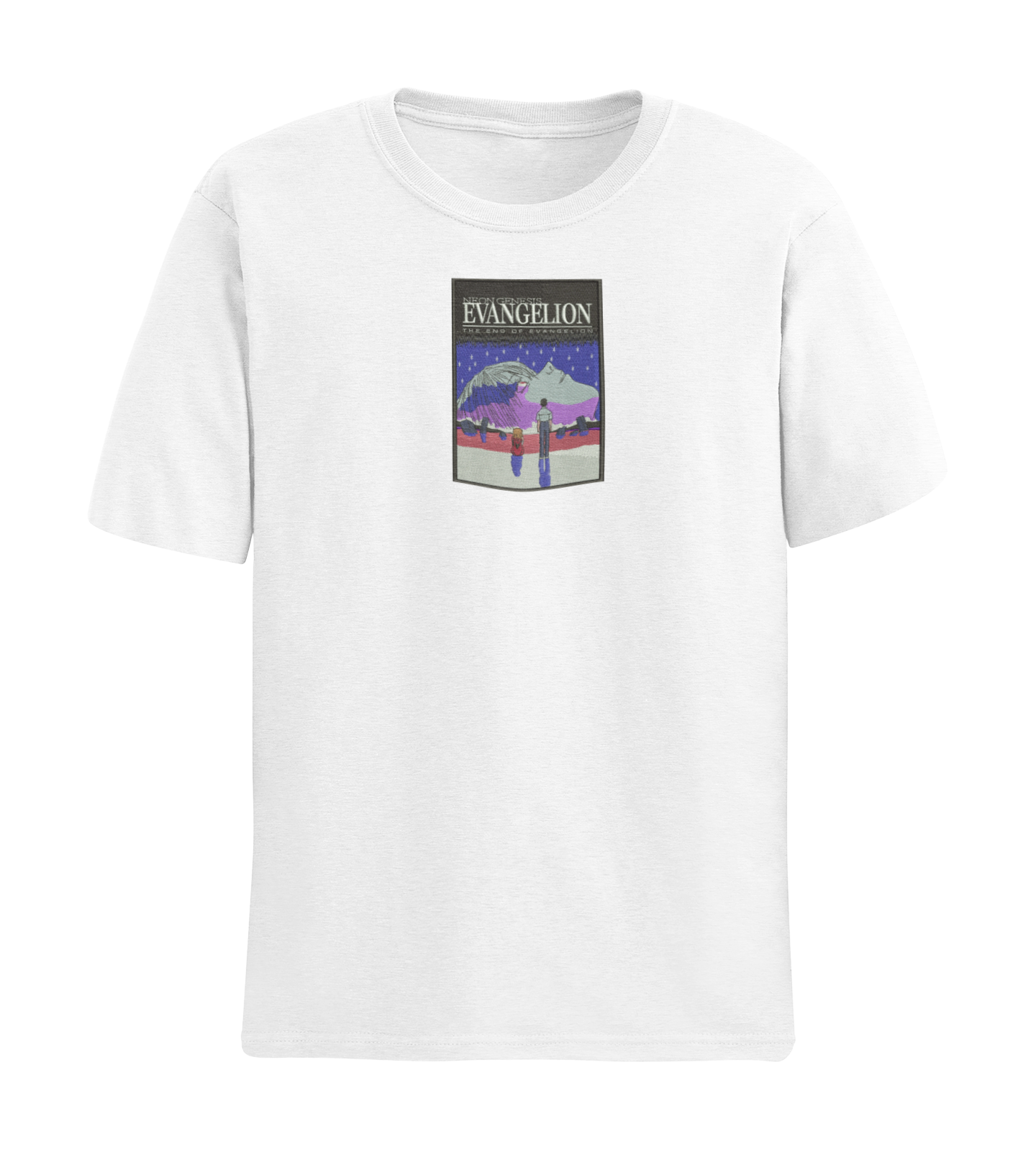 End of Evangelion Writing Tricou - Evangelion
