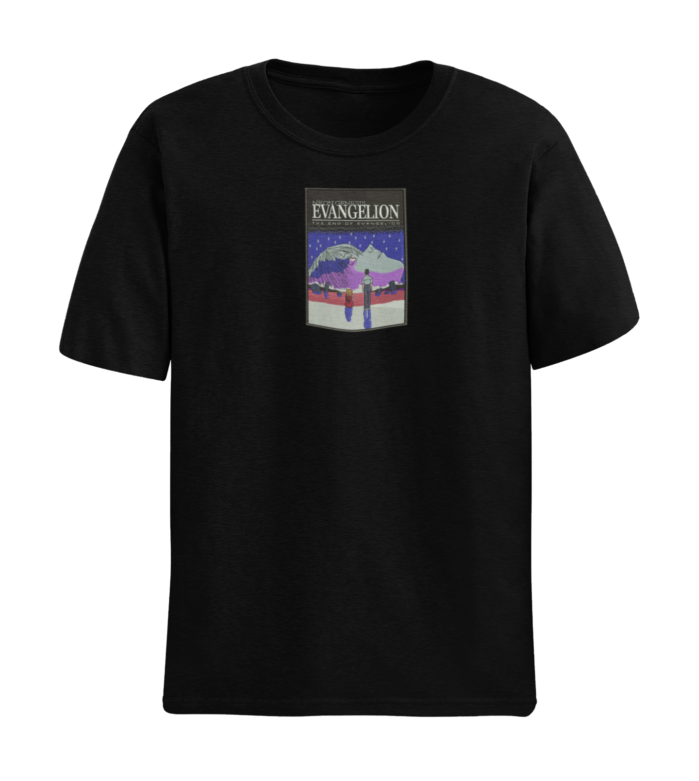 End of Evangelion Writing Tricou - Evangelion