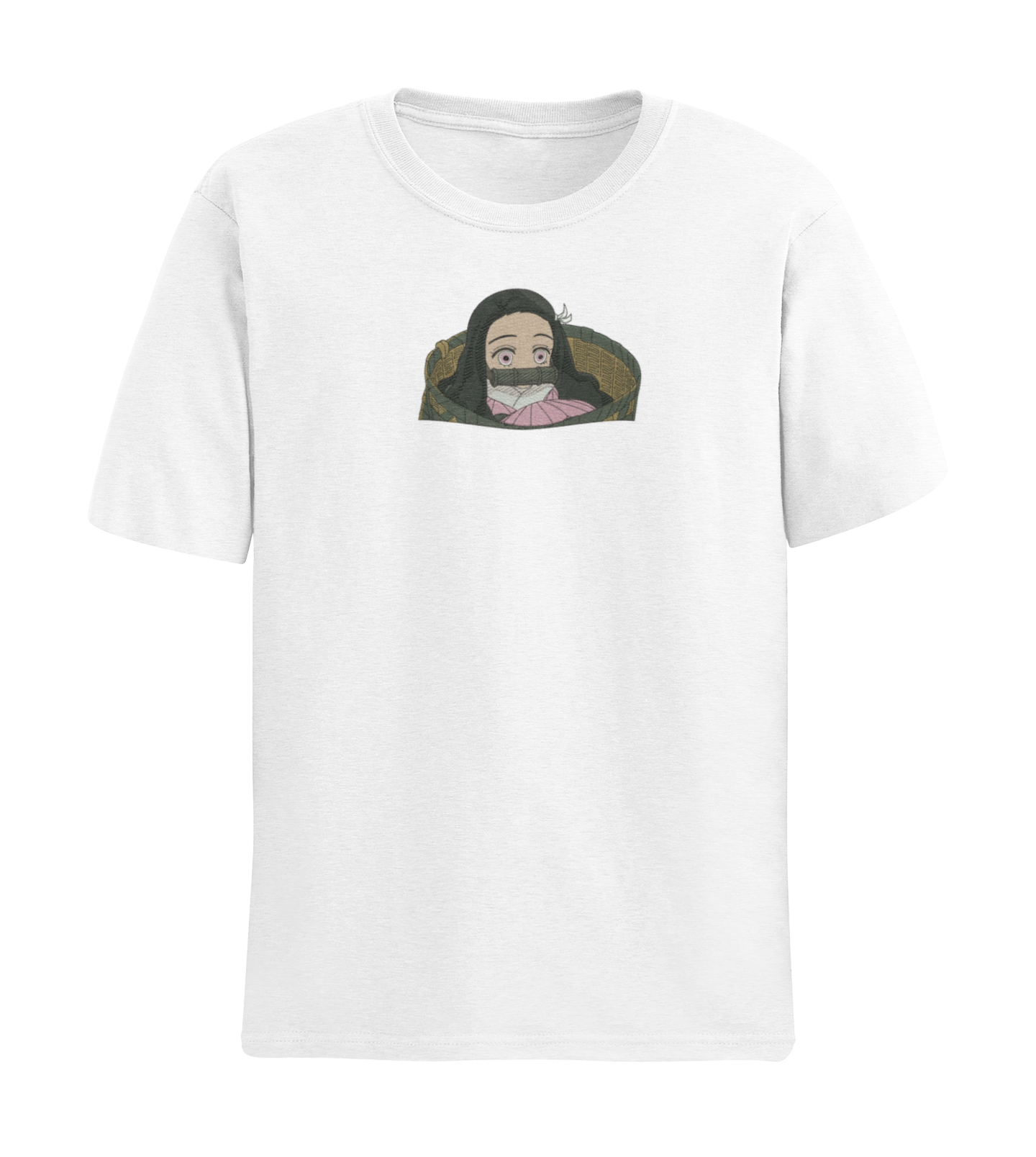 Nezuko in Basket Tricou - Demon Slayer