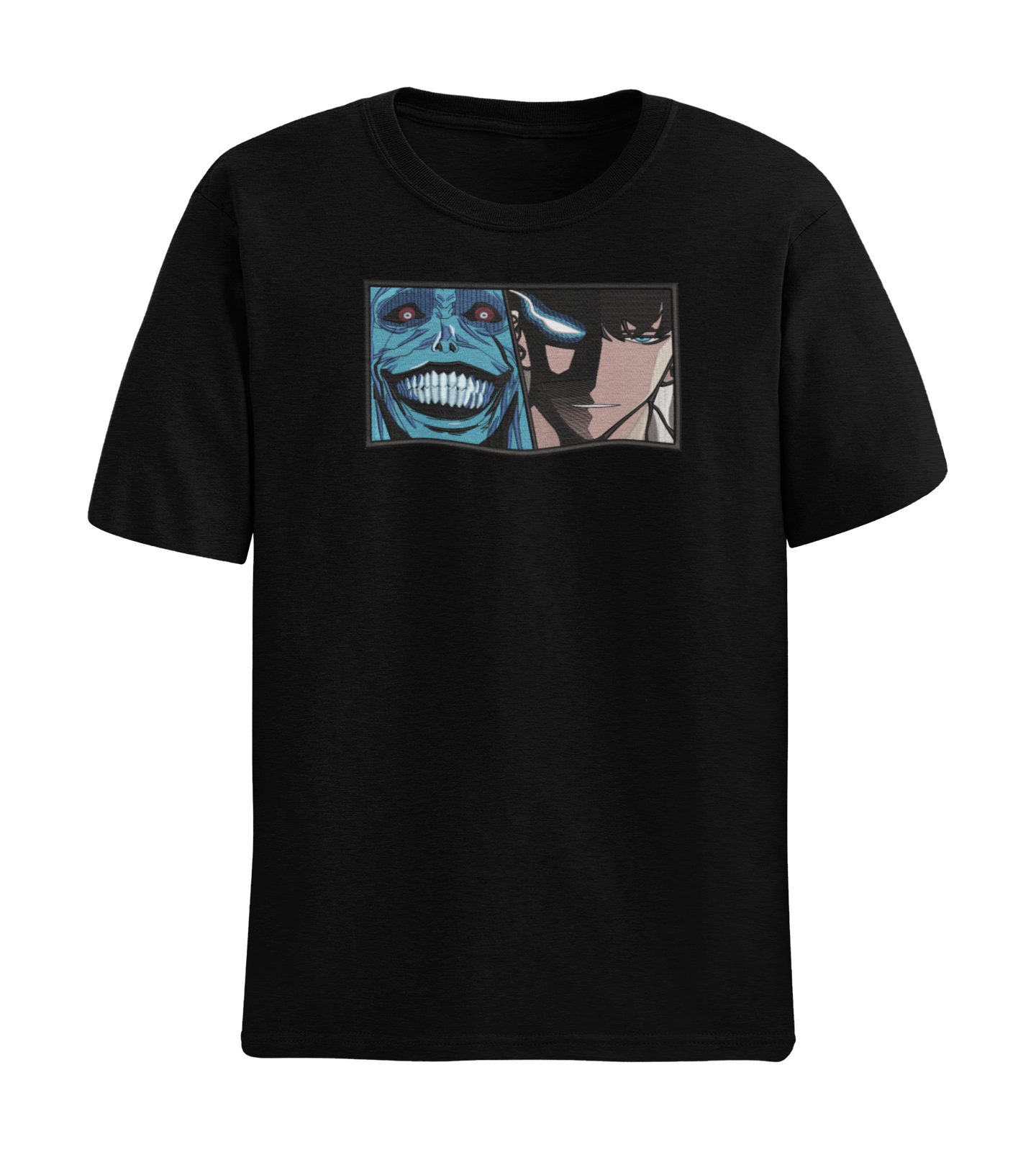 Sung Jin-woo & God Statue Tricou - Solo Leveling