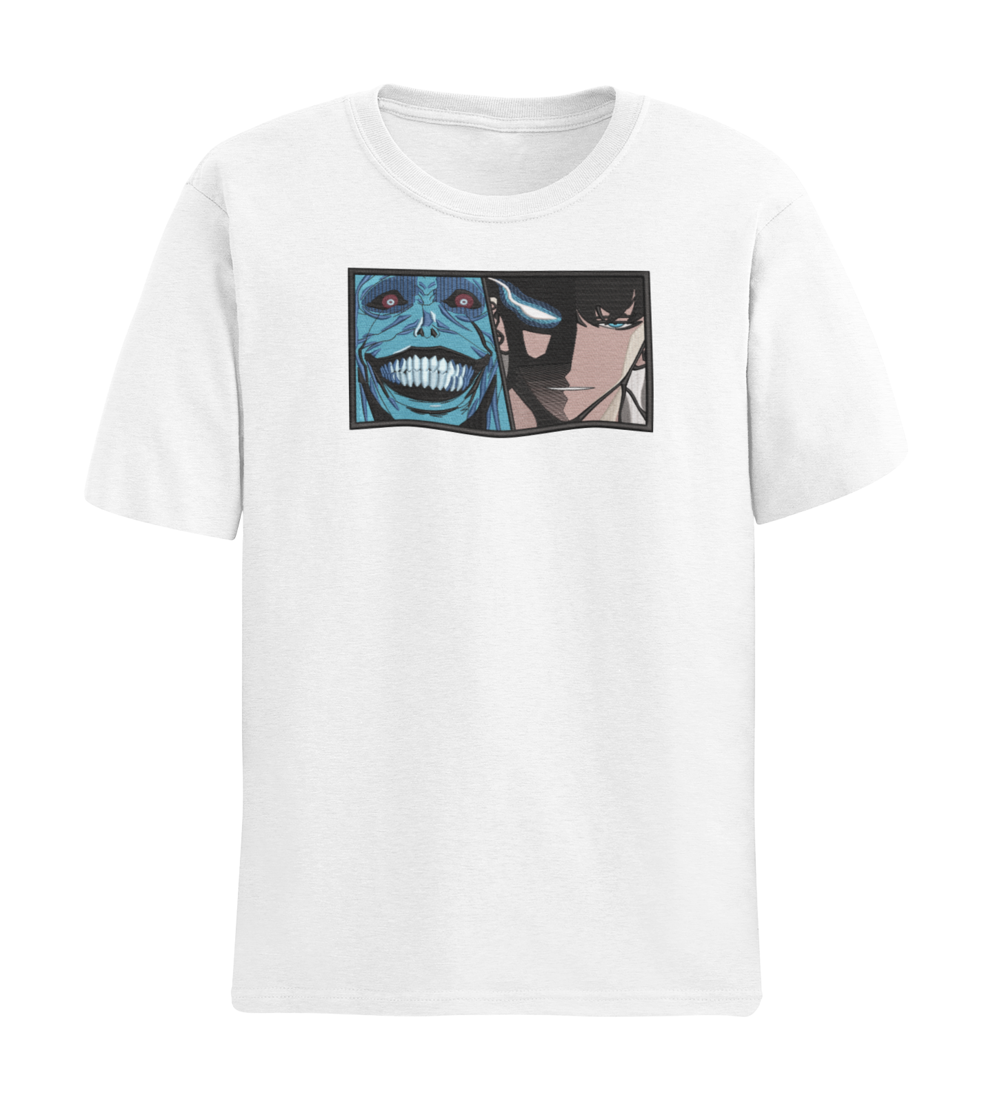 Sung Jin-woo & God Statue Tricou - Solo Leveling