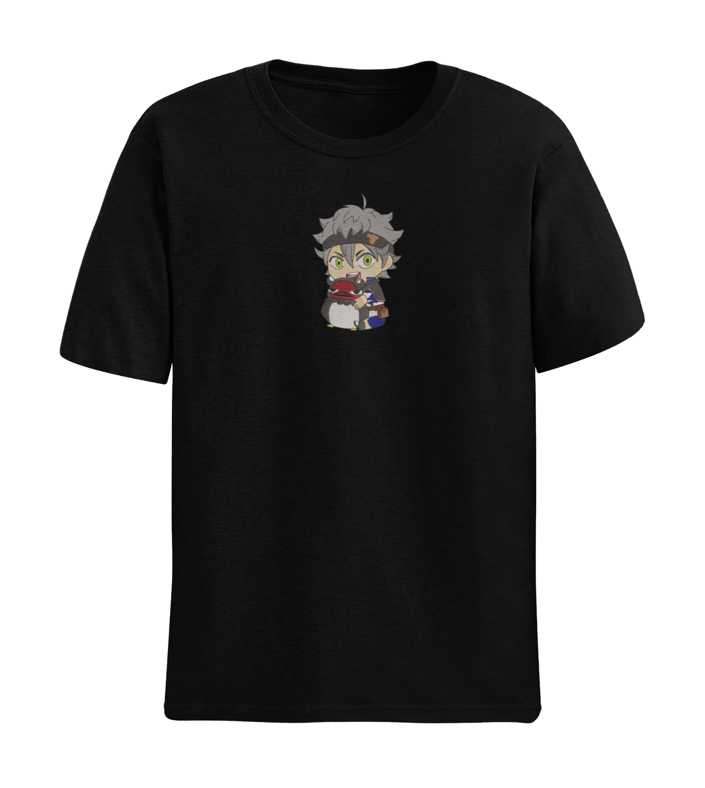 Asta & Secre Bird Chibi Tricou - Black Clover