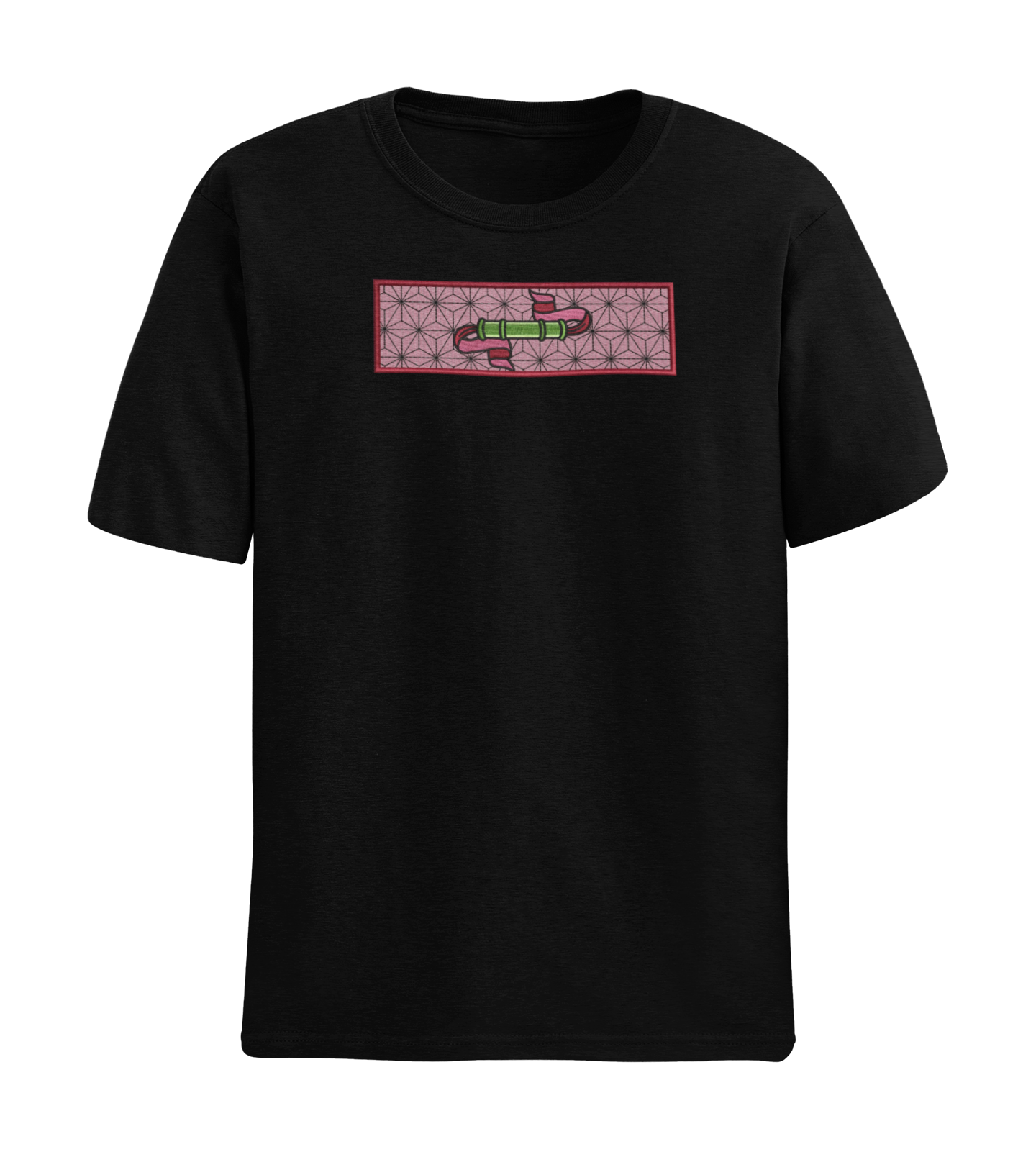 Nezuko Bamboo Muzzle Tricou - Demon Slayer