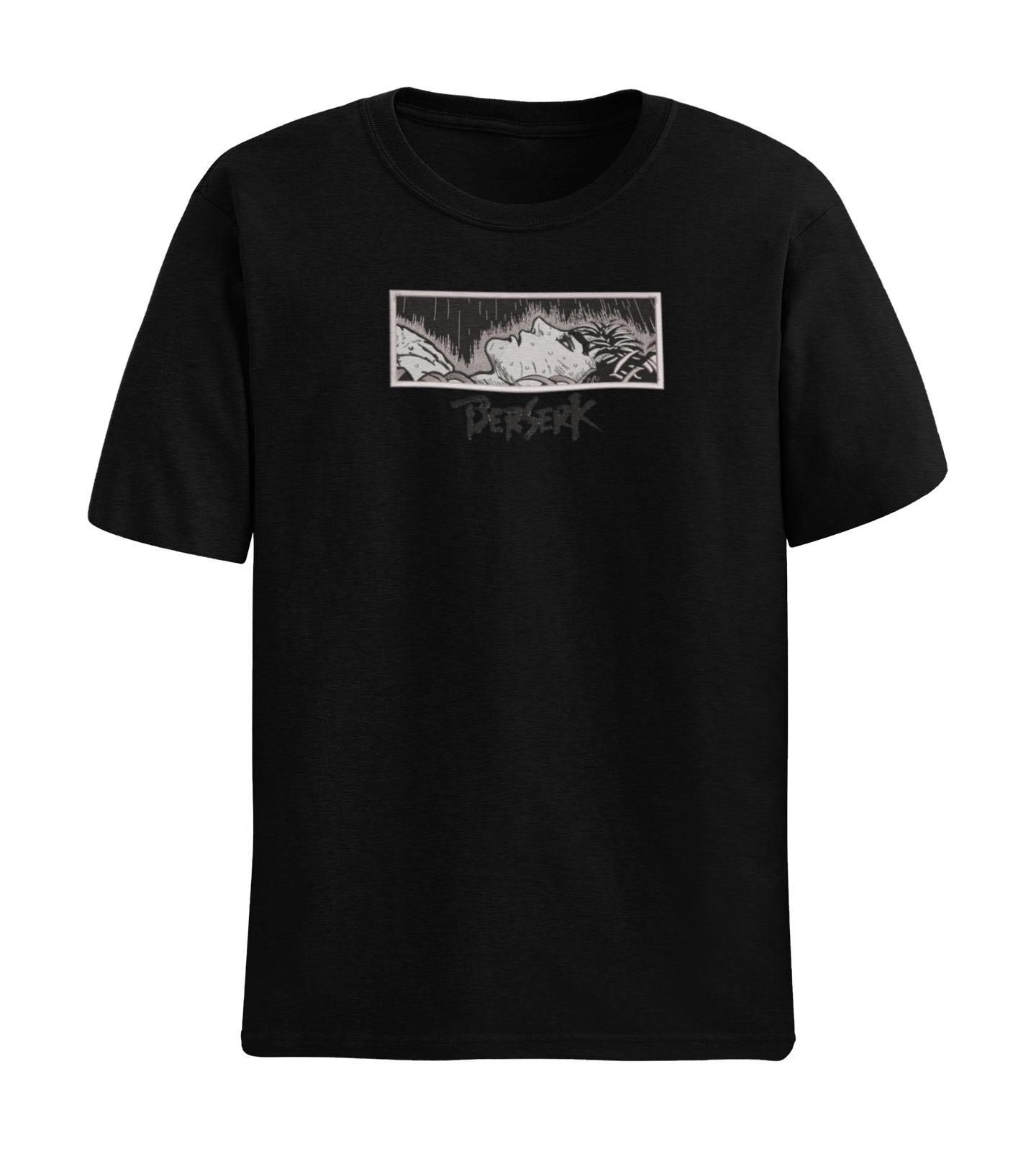 Guts Rain Manga Panel Tricou - Berserk