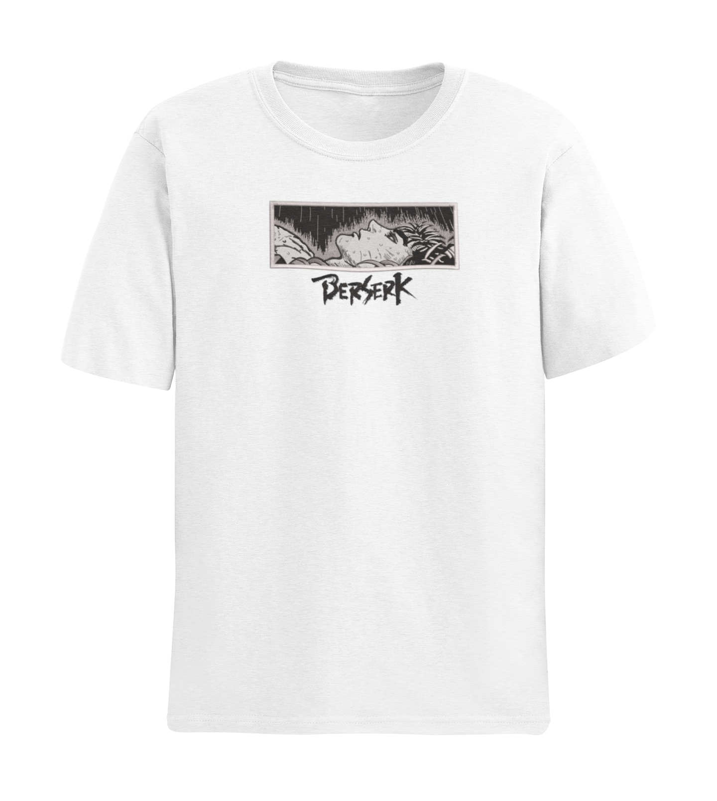 Guts Rain Manga Panel Tricou - Berserk