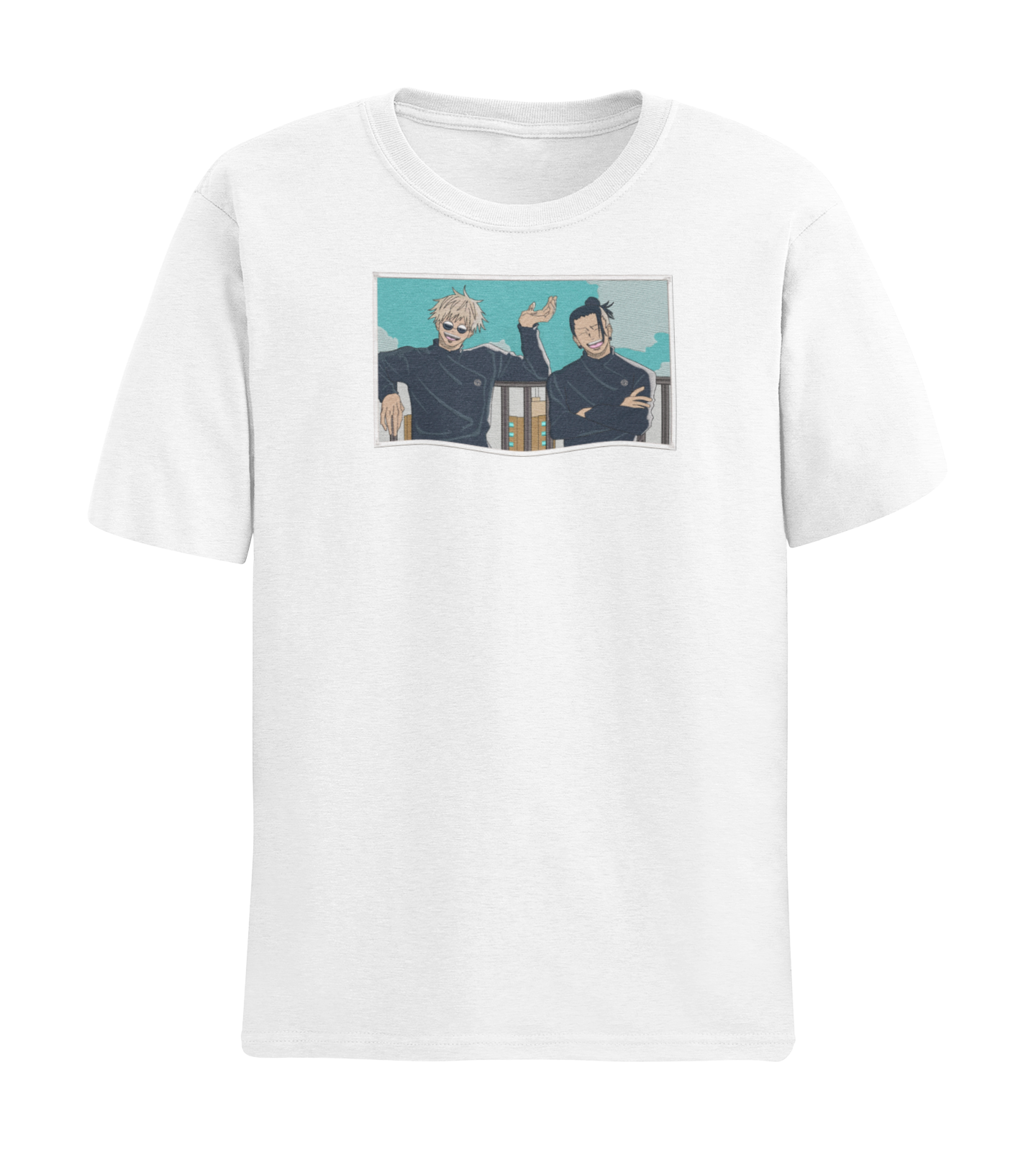 Gojo & Geto Laughing Tricou - Jujutsu Kaisen