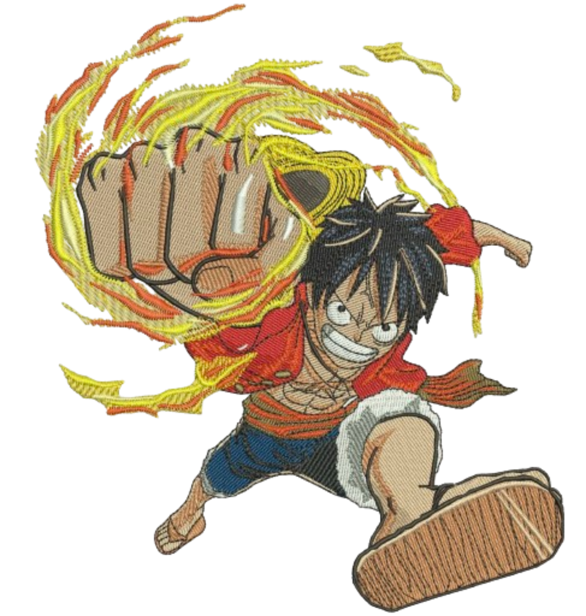 Luffy Punch Hanorac - One Piece